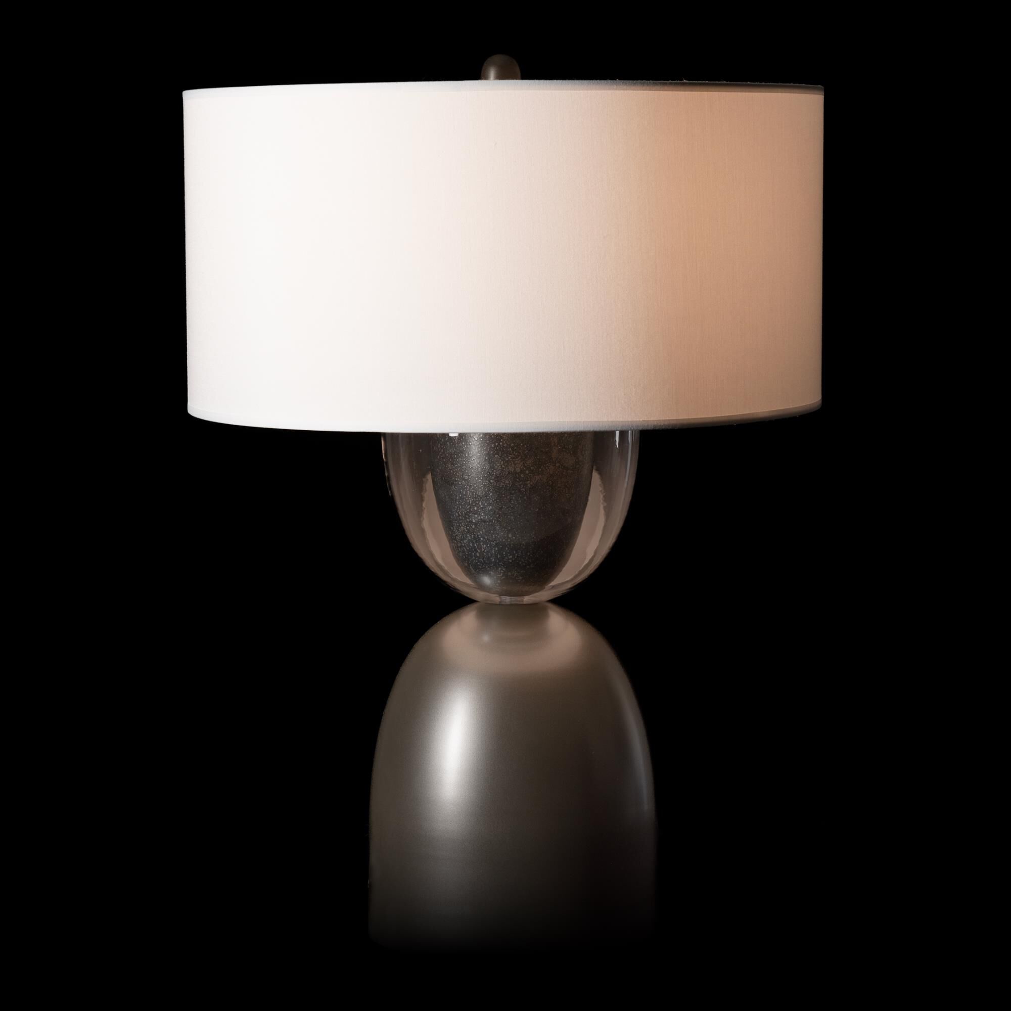 Shown in Dark Smoke finish and Clear Steel accent