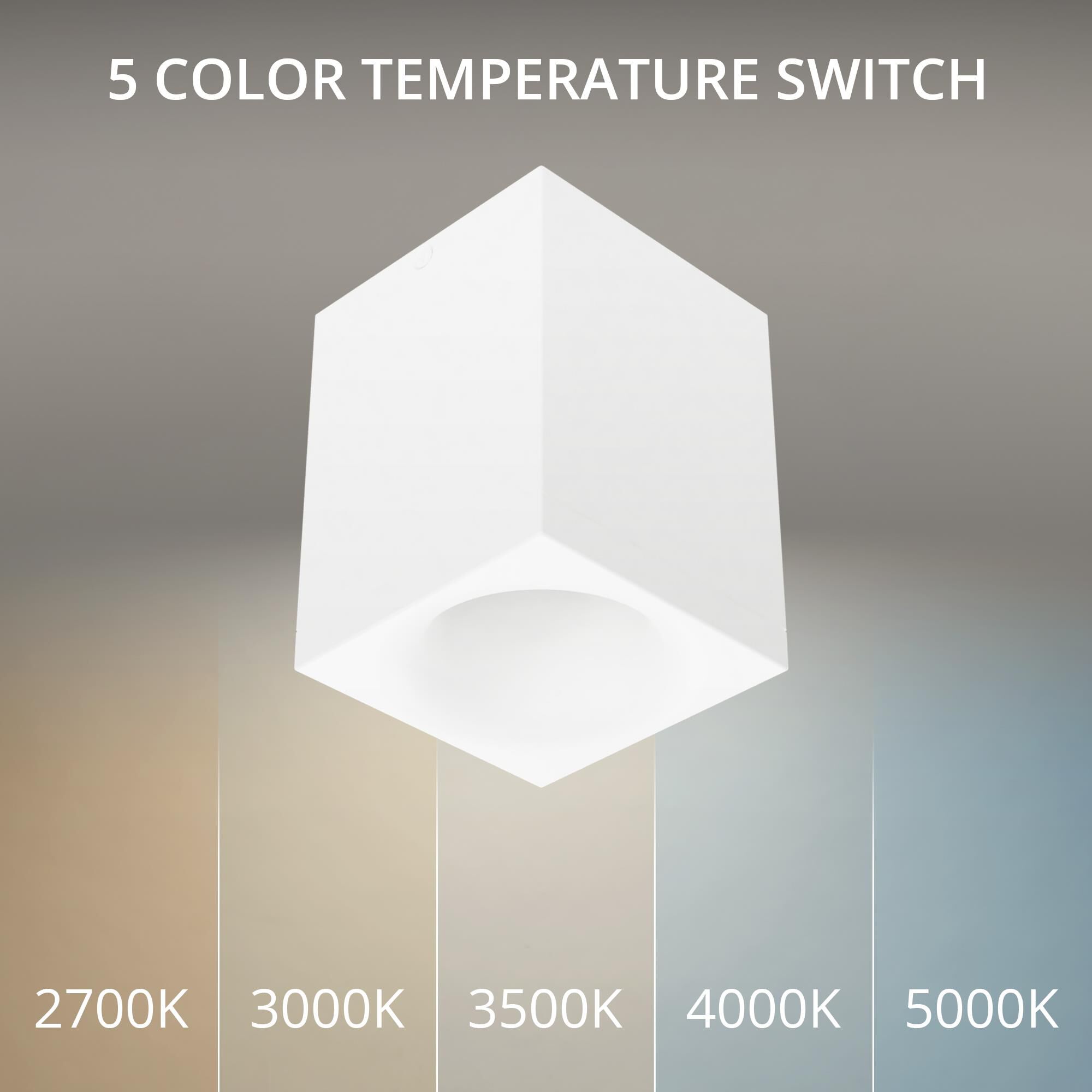 Shown in Arc White finish