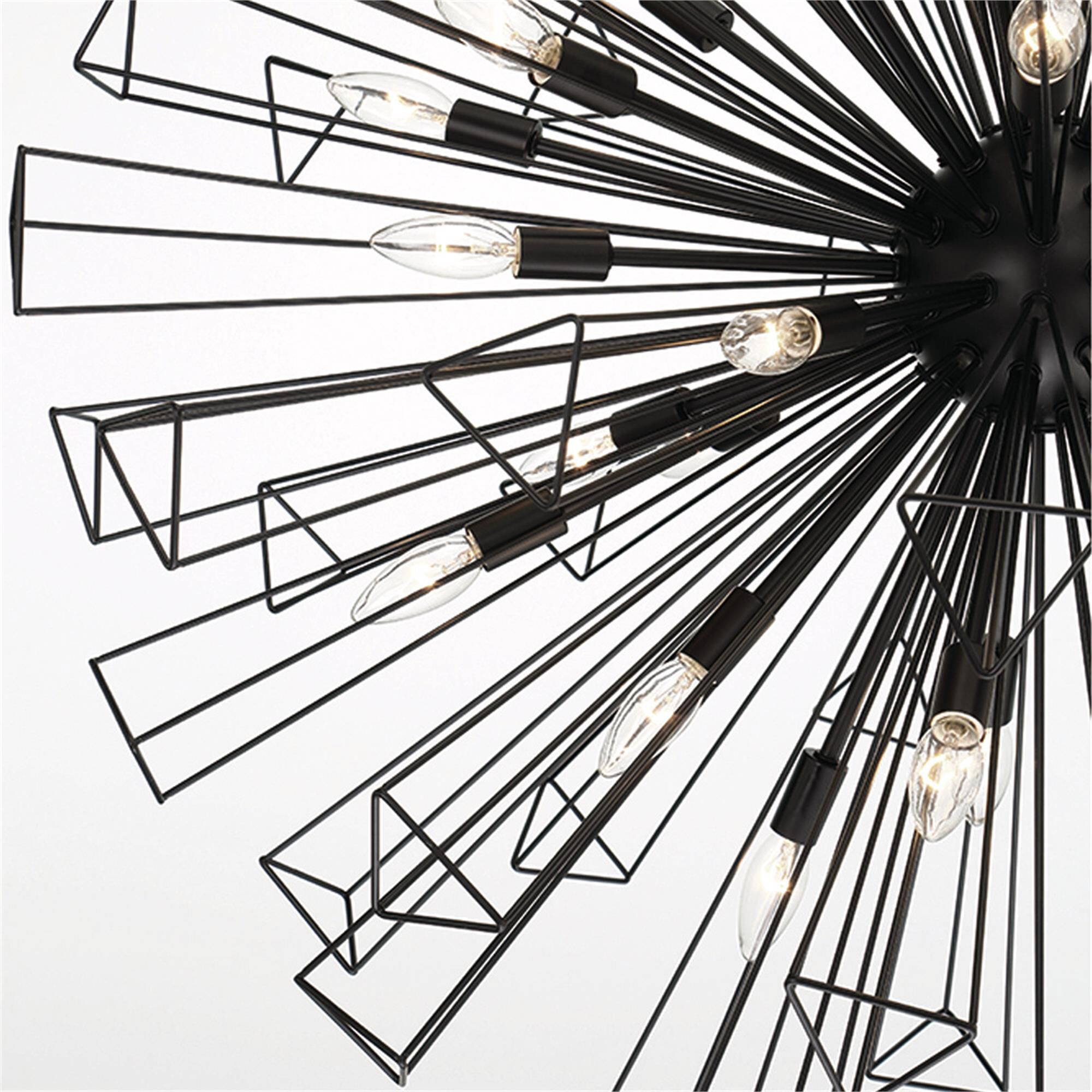 Shown in Black finish