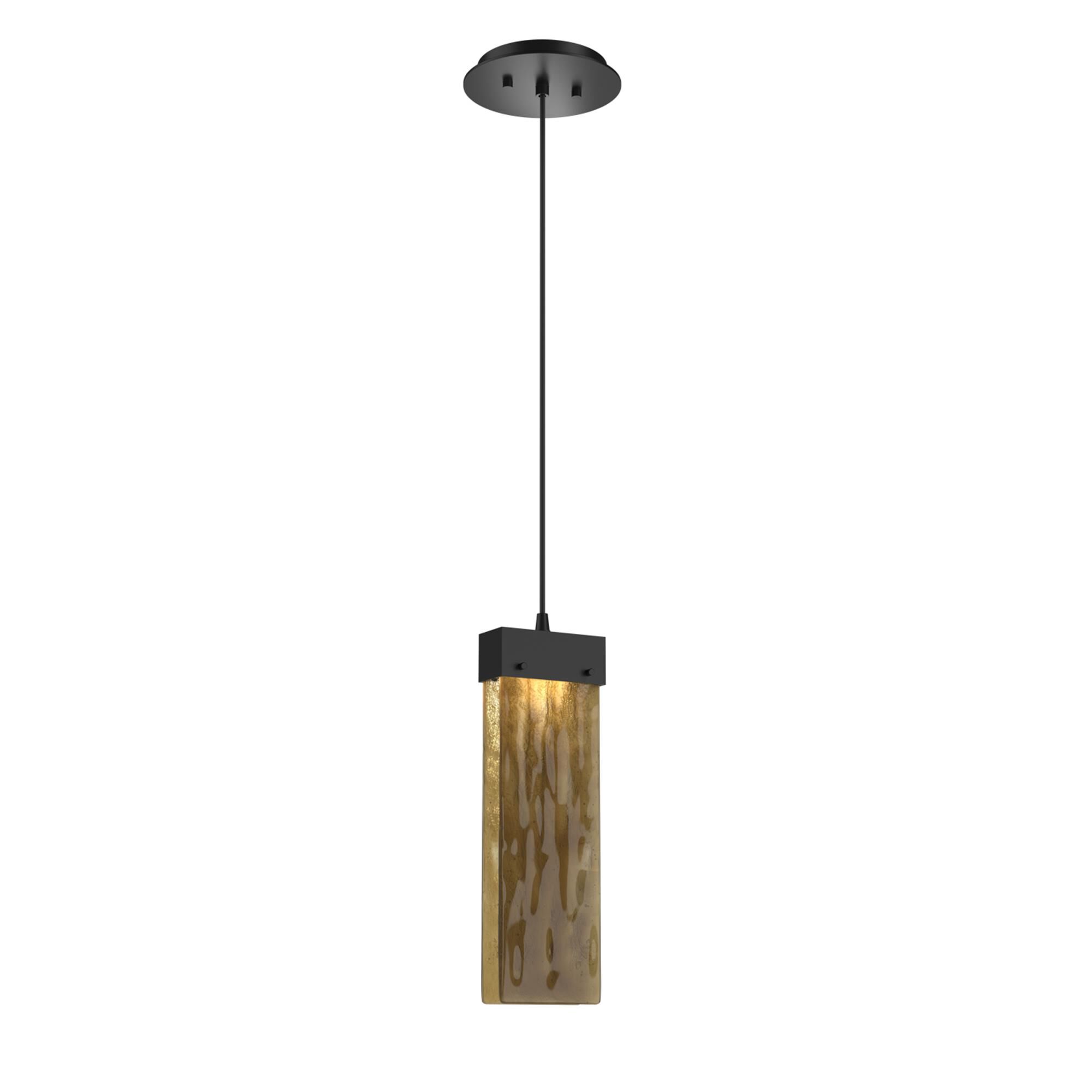 Shown in Matte Black finish and Bronze Granite glass