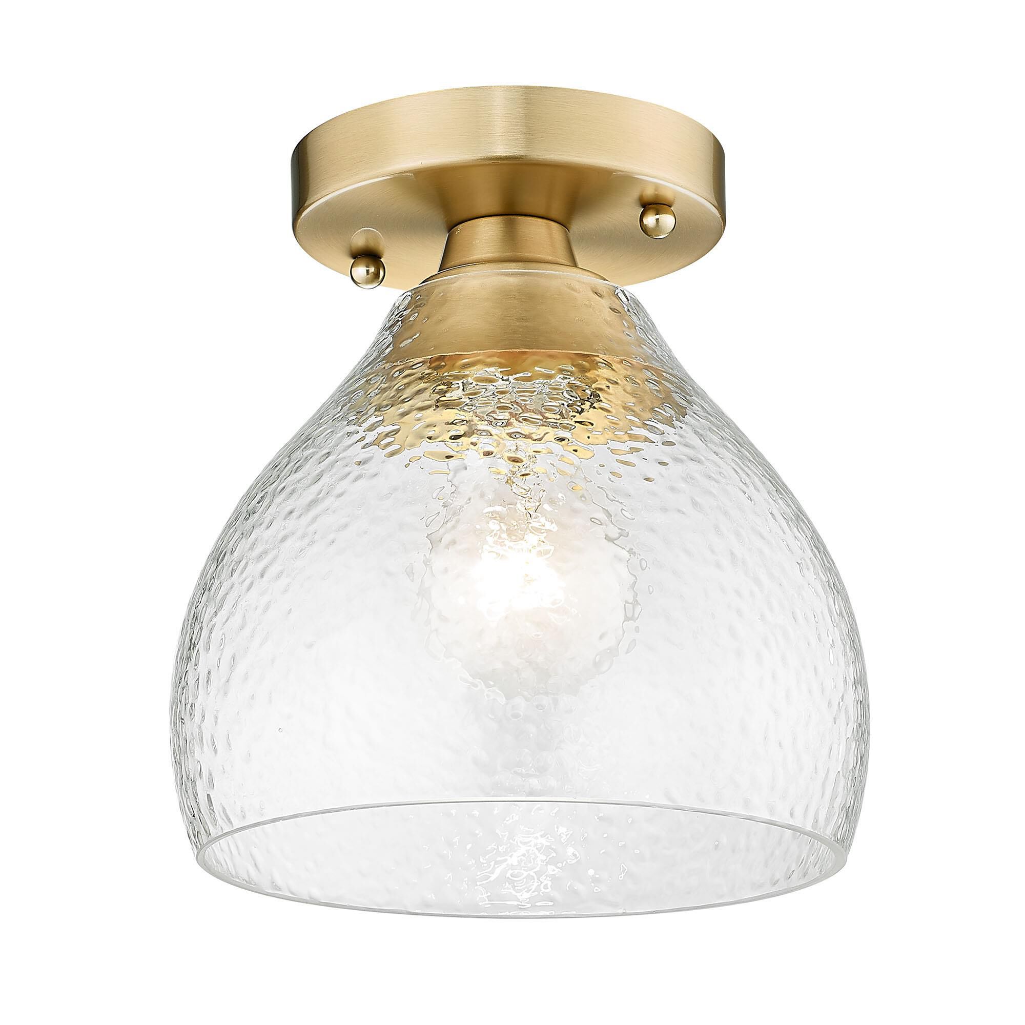 Ariella 8 Inch Semi Flush Mount by Golden Lighting