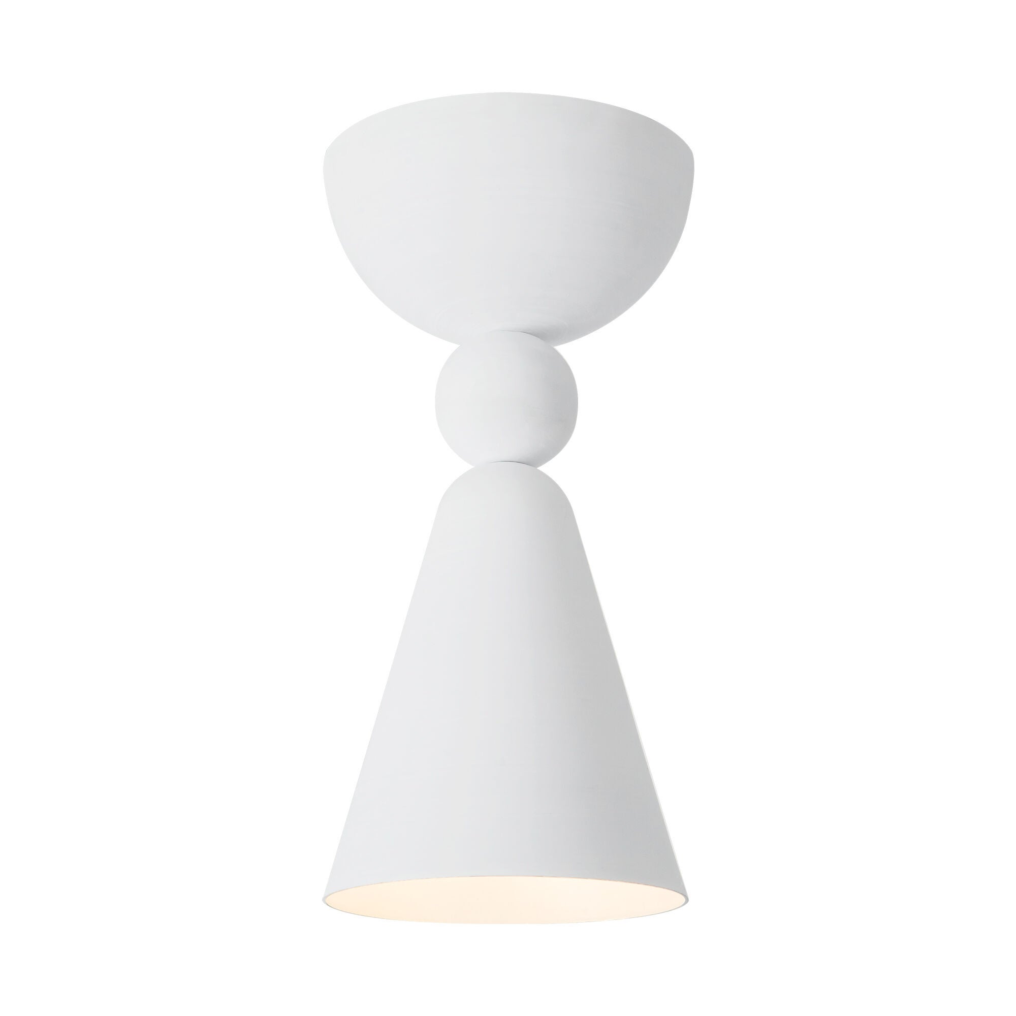 Murphy 4 Inch Semi Flush Mount,