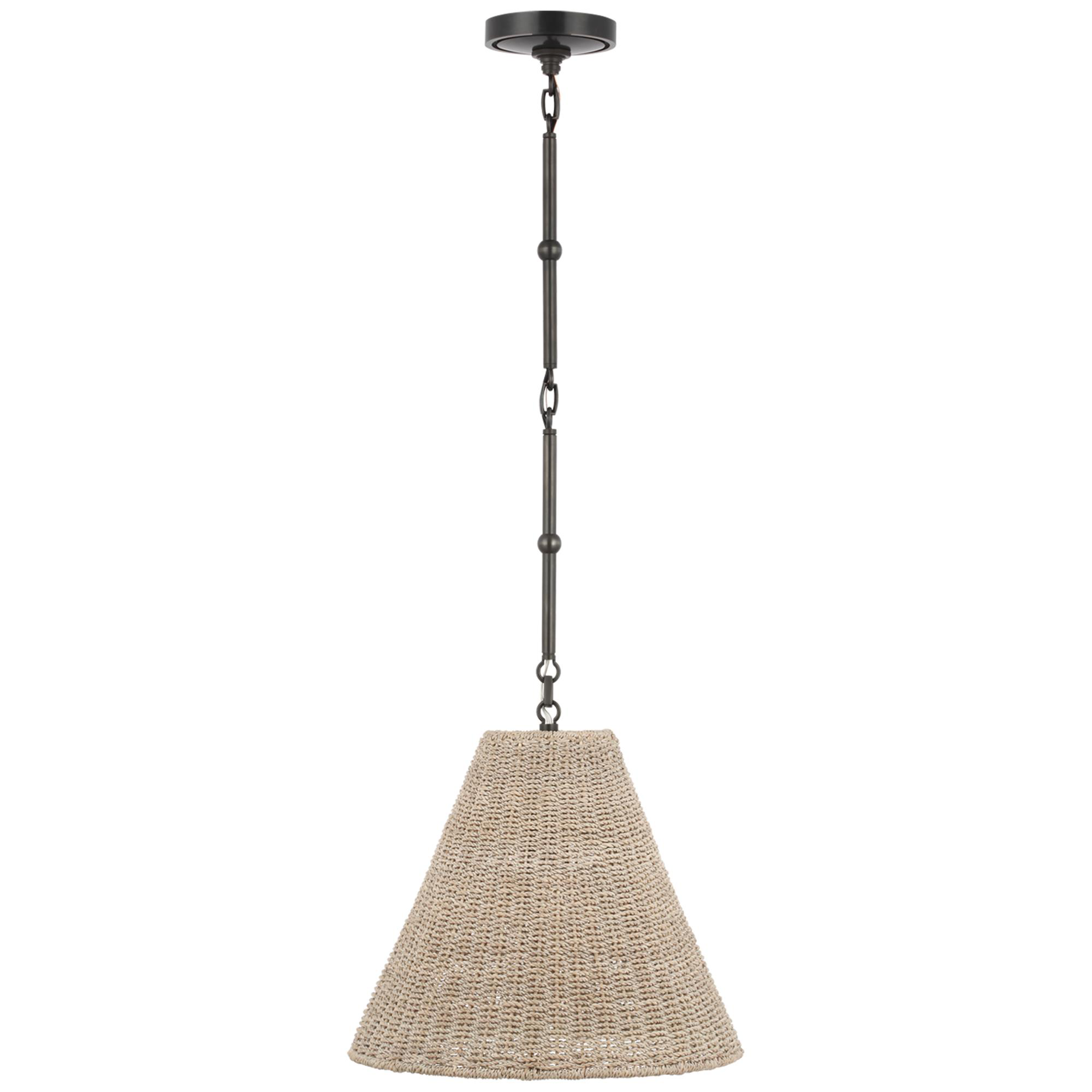 Shown in Bronze finish and Ash shade