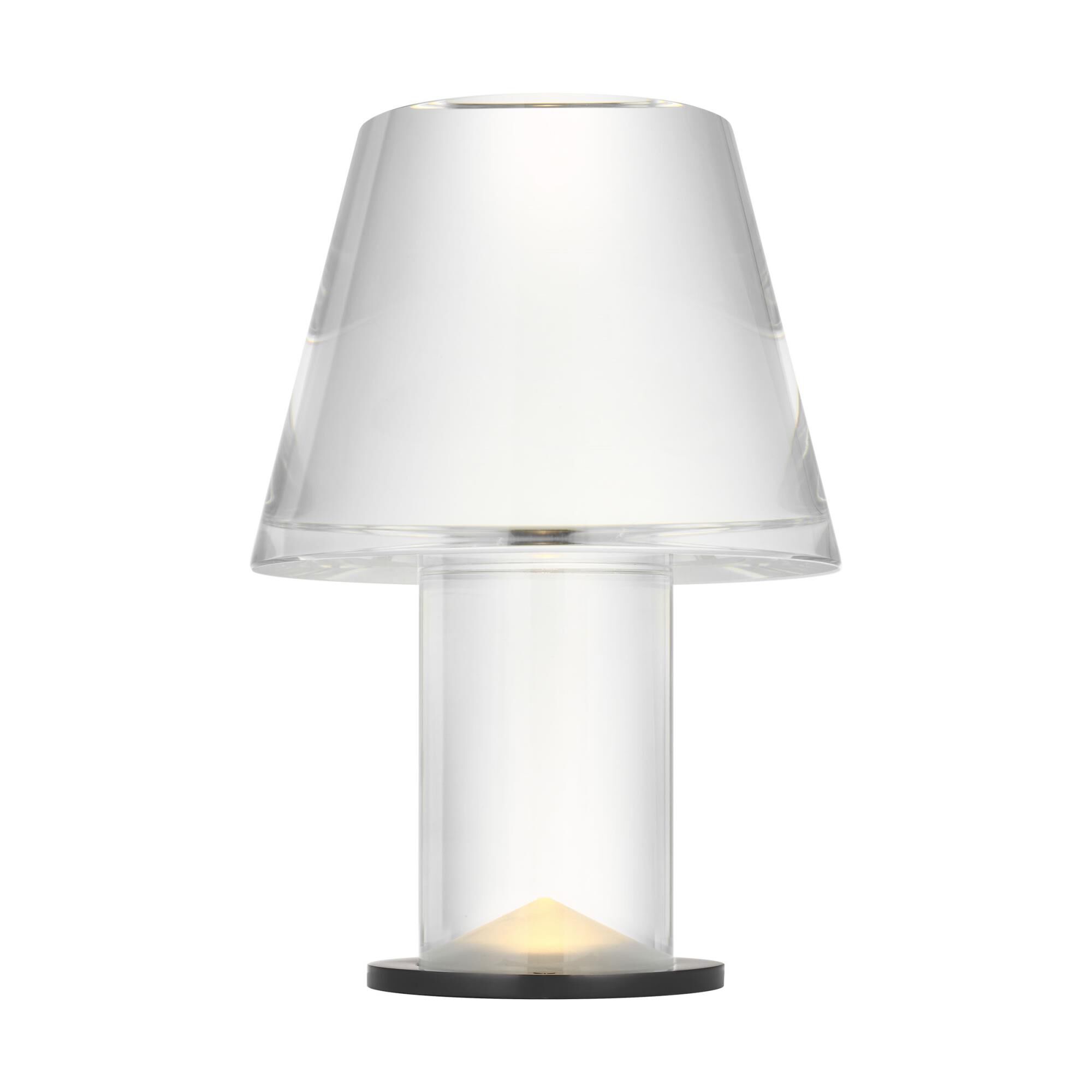 Shown in Bronze finish and Crystal glass