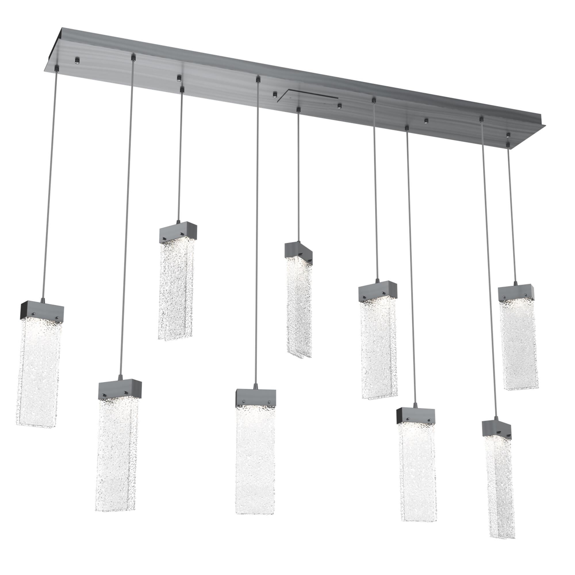 Shown in Gunmetal finish and Clear Rimelight glass