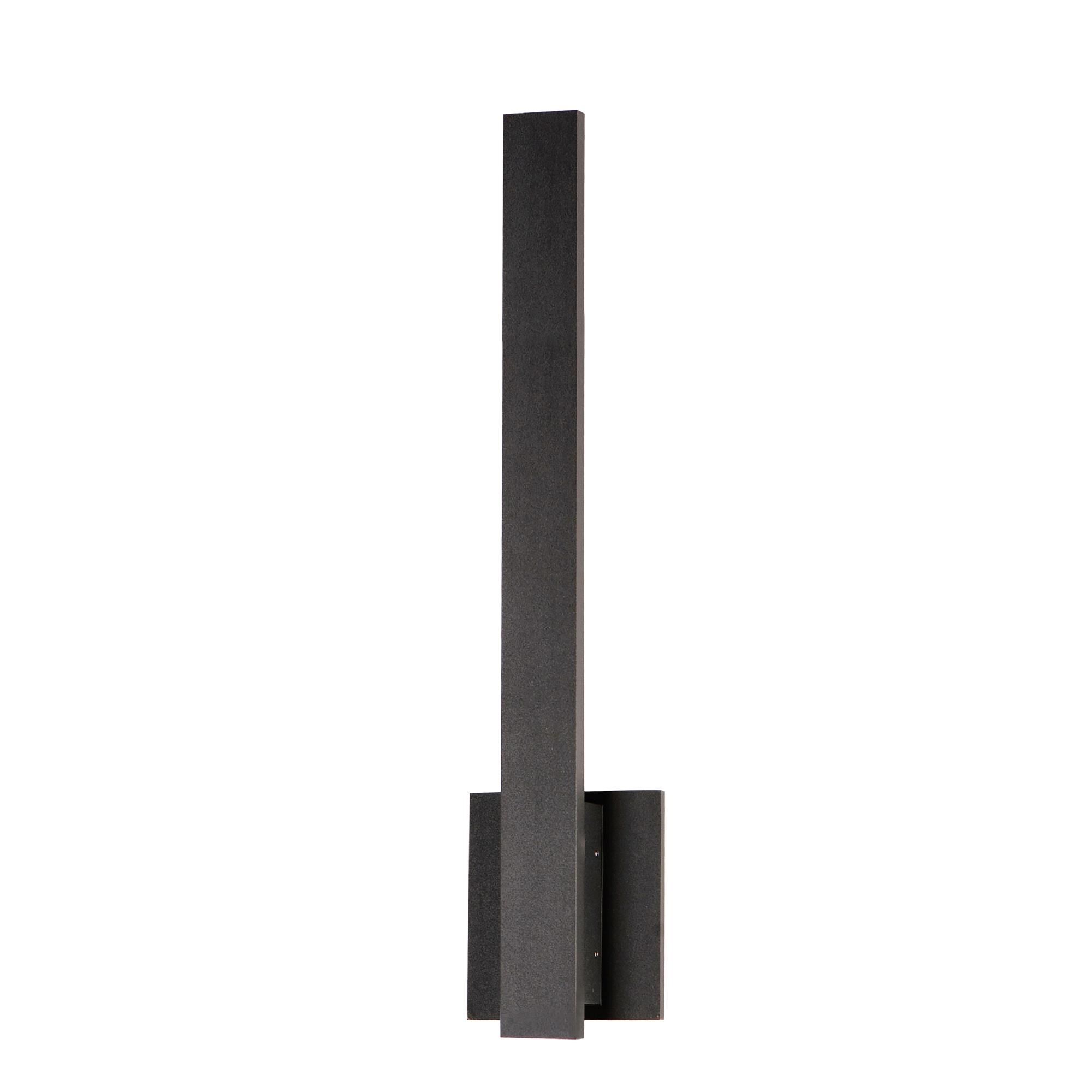 Shown in Architectural Bronze finish and Acrylic shade