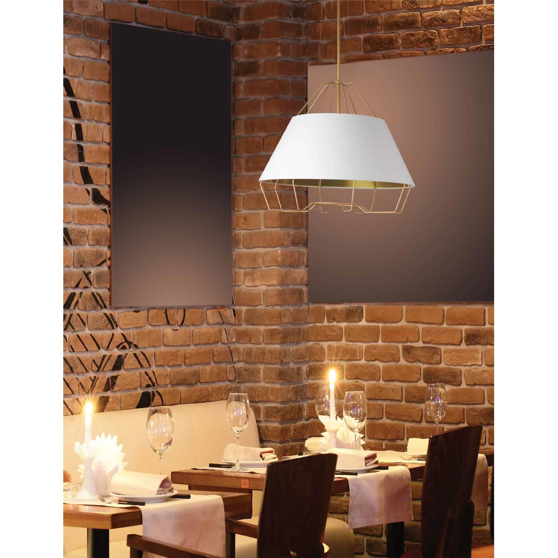 Rockwell 15 Inch Large Pendant by Dainolite