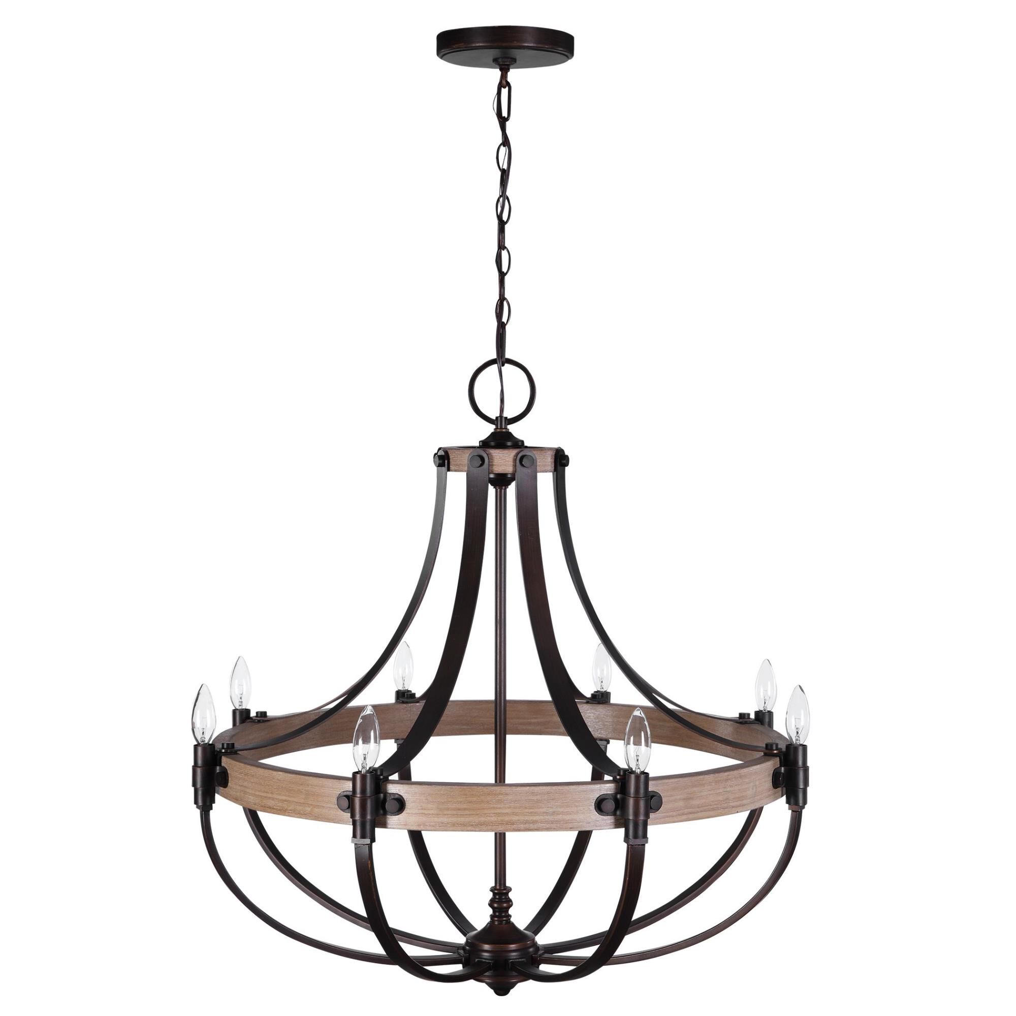 Kalizma Home Dubois 32 Inch 8 Light Chandelier by Uttermost