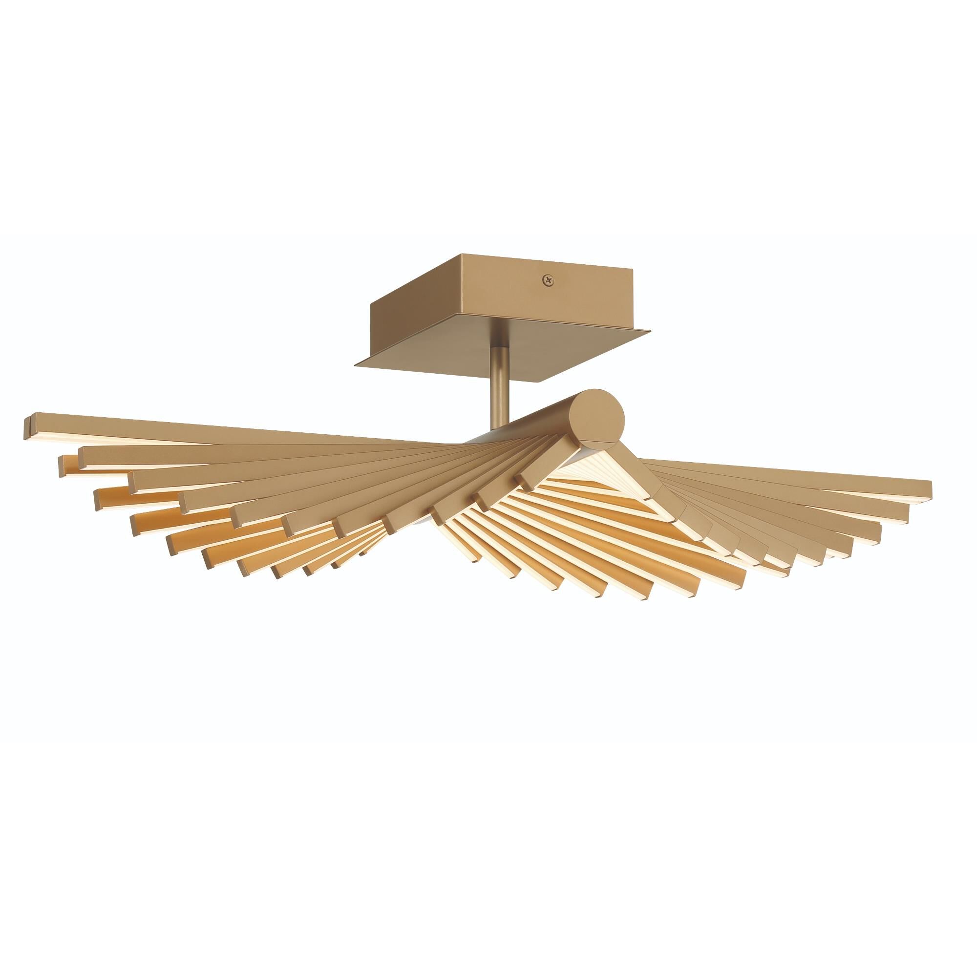 Shown in Gold  finish