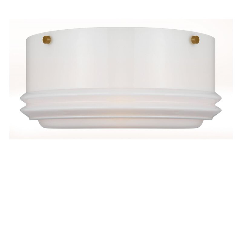 Ellen DeGeneres Lente 13 Inch 2 Light Flush Mount by Visual Comfort Studio
