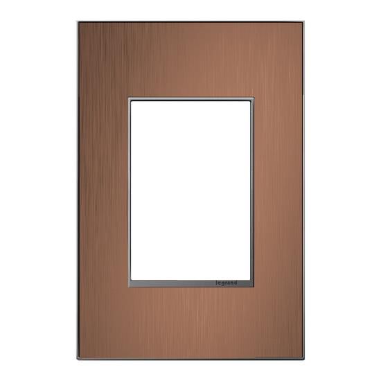 Shown in Copper finish and 1 Gang accent
