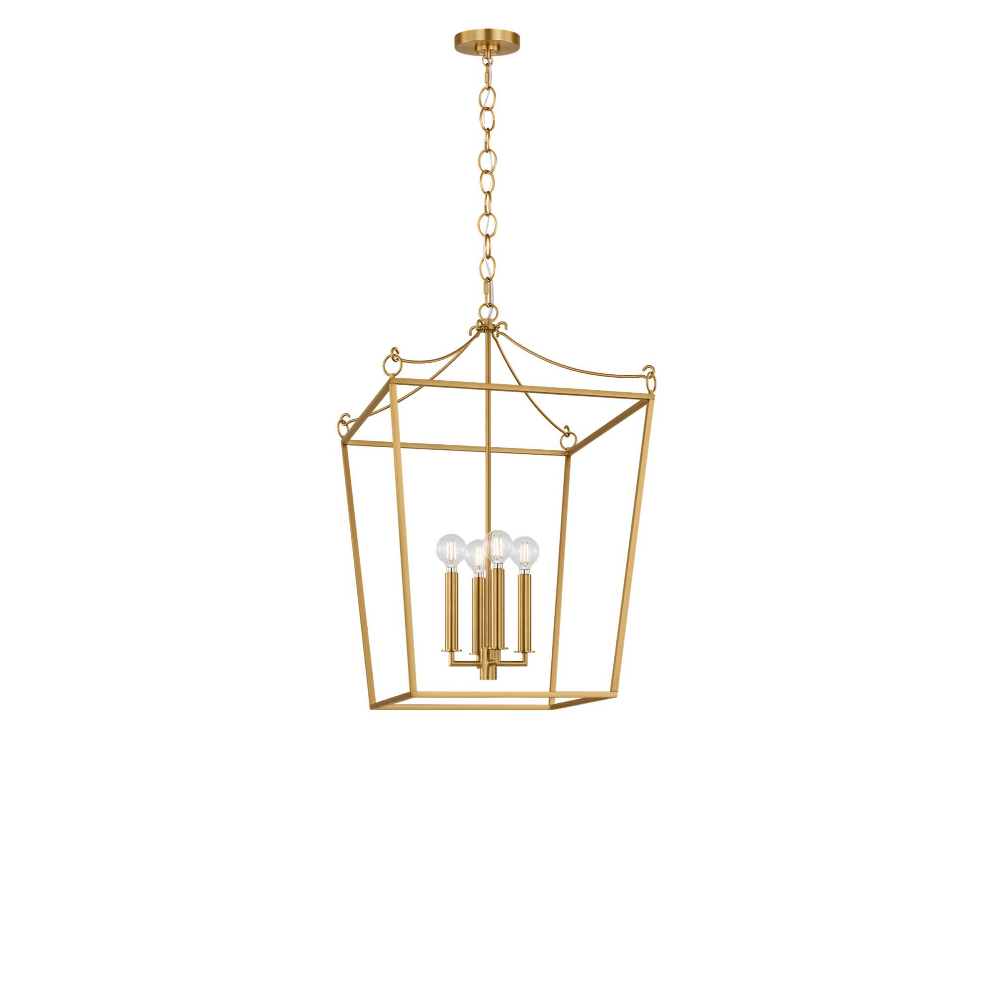 Shown in Burnished Brass finish