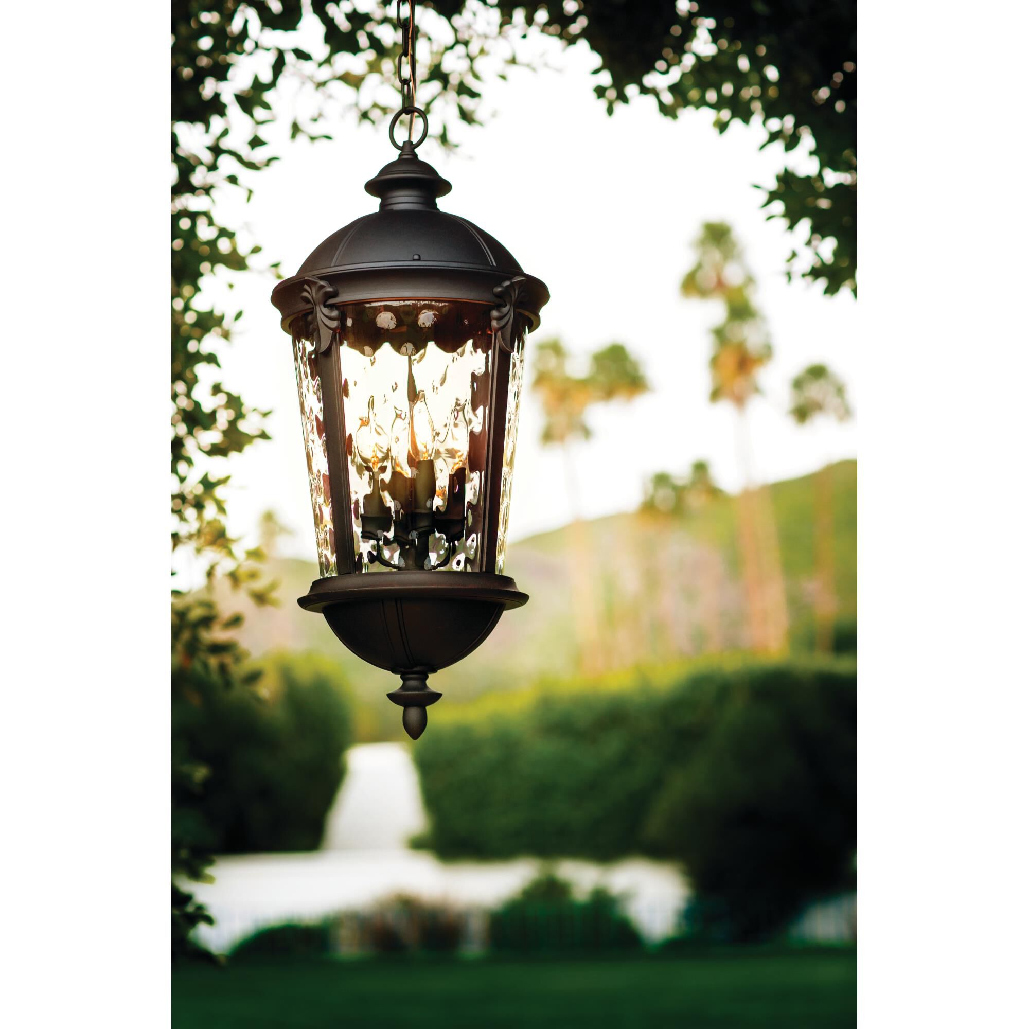 Windsor 28 Inch Tall 4 Light Outdoor Hanging Lantern by Hinkley Lighting