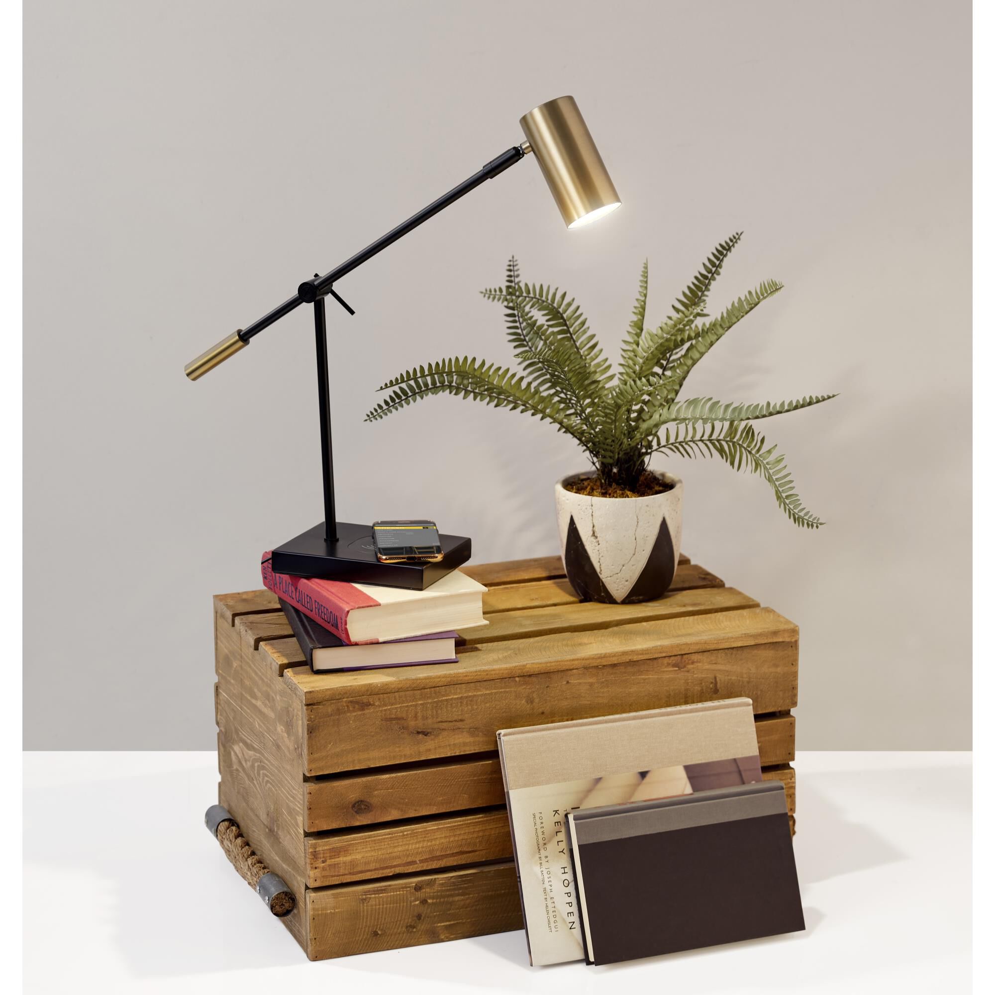 Collette 12 Inch Desk Lamp by Adesso