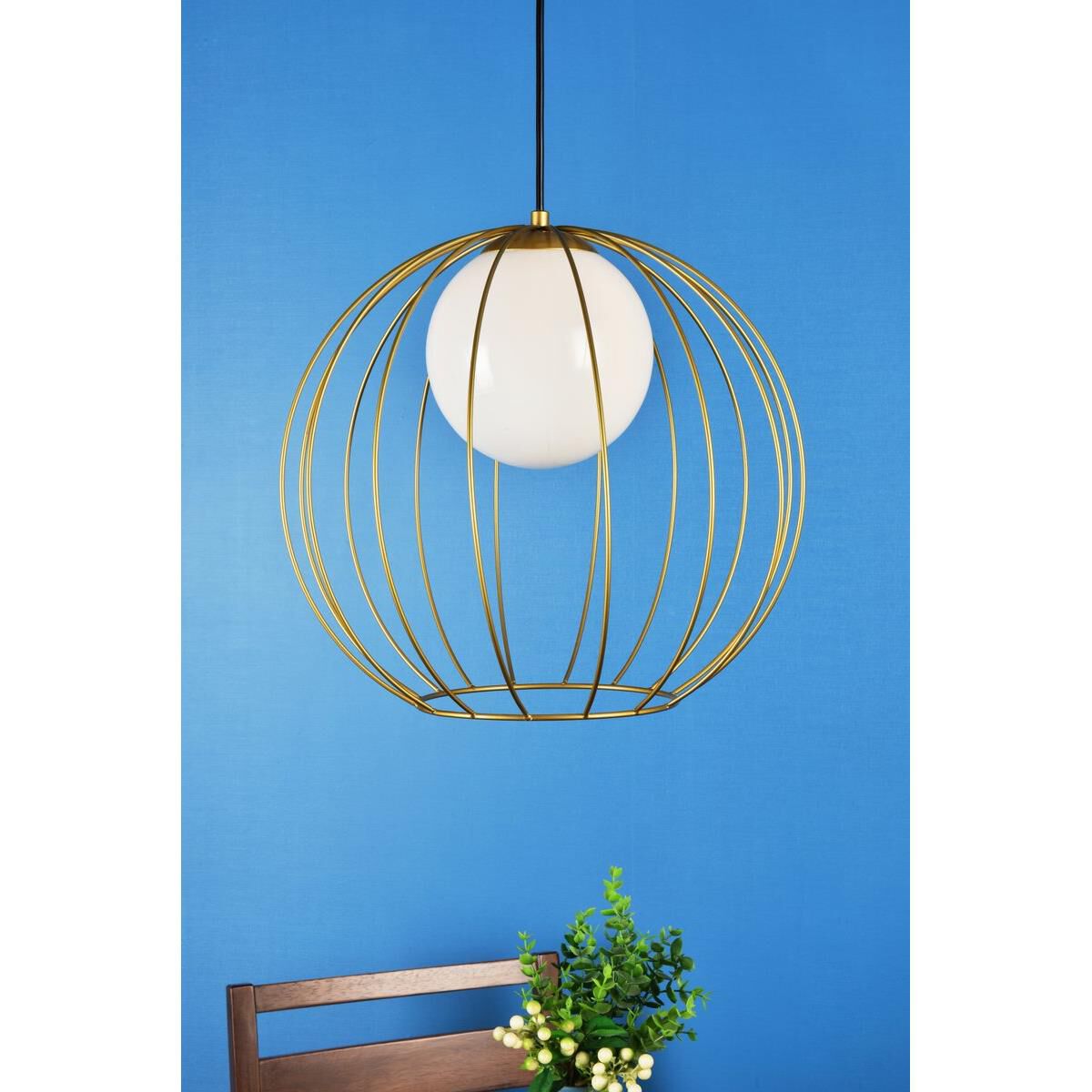 Elegant Lighting Wetzel 15 Inch Large Pendant