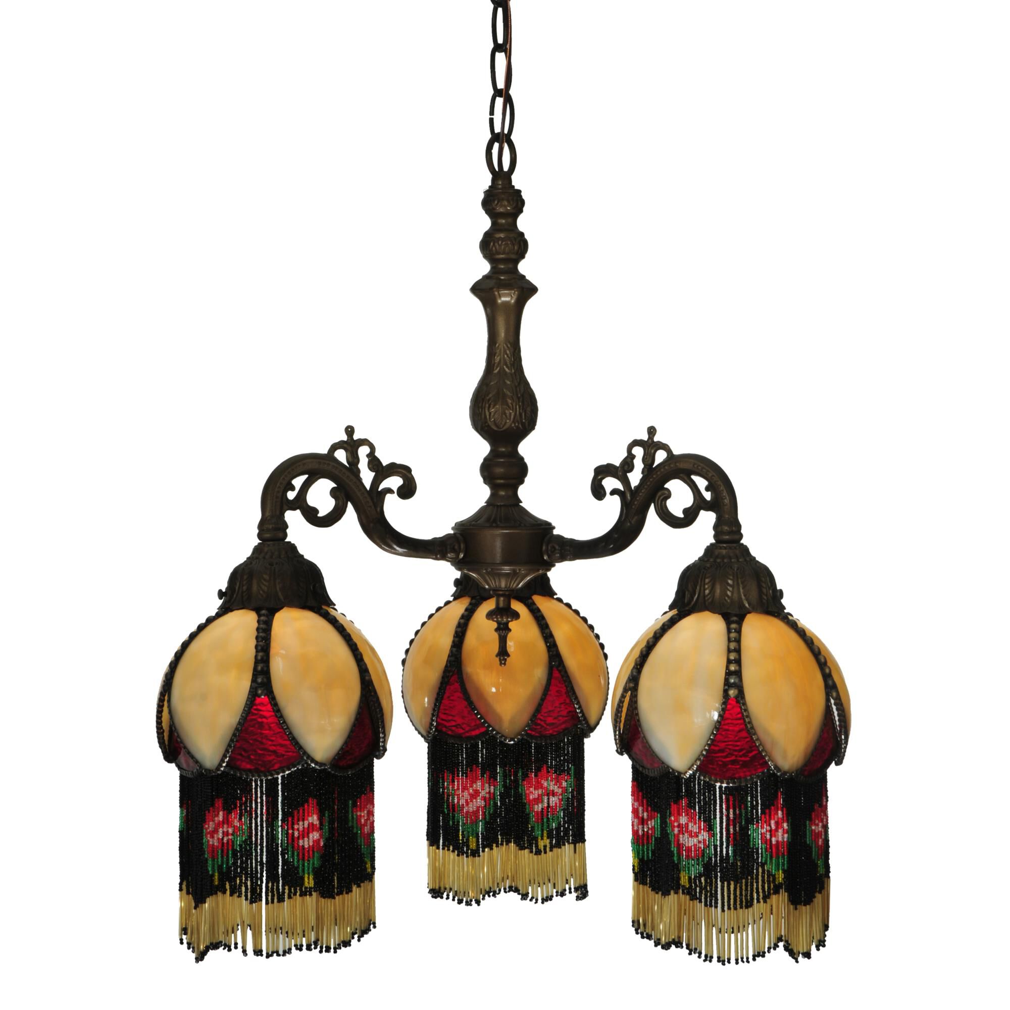 Isabella 20 Inch 3 Light Mini Chandelier by Meyda Lighting