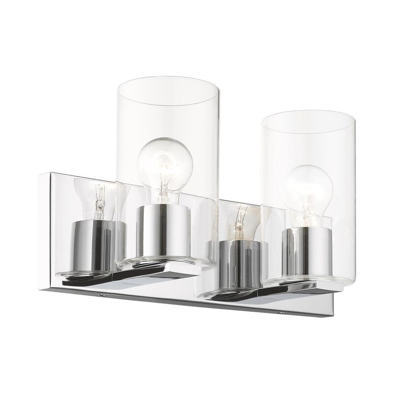 Zurich 15 Inch 3 Light Bath Vanity Light by Livex Lighting