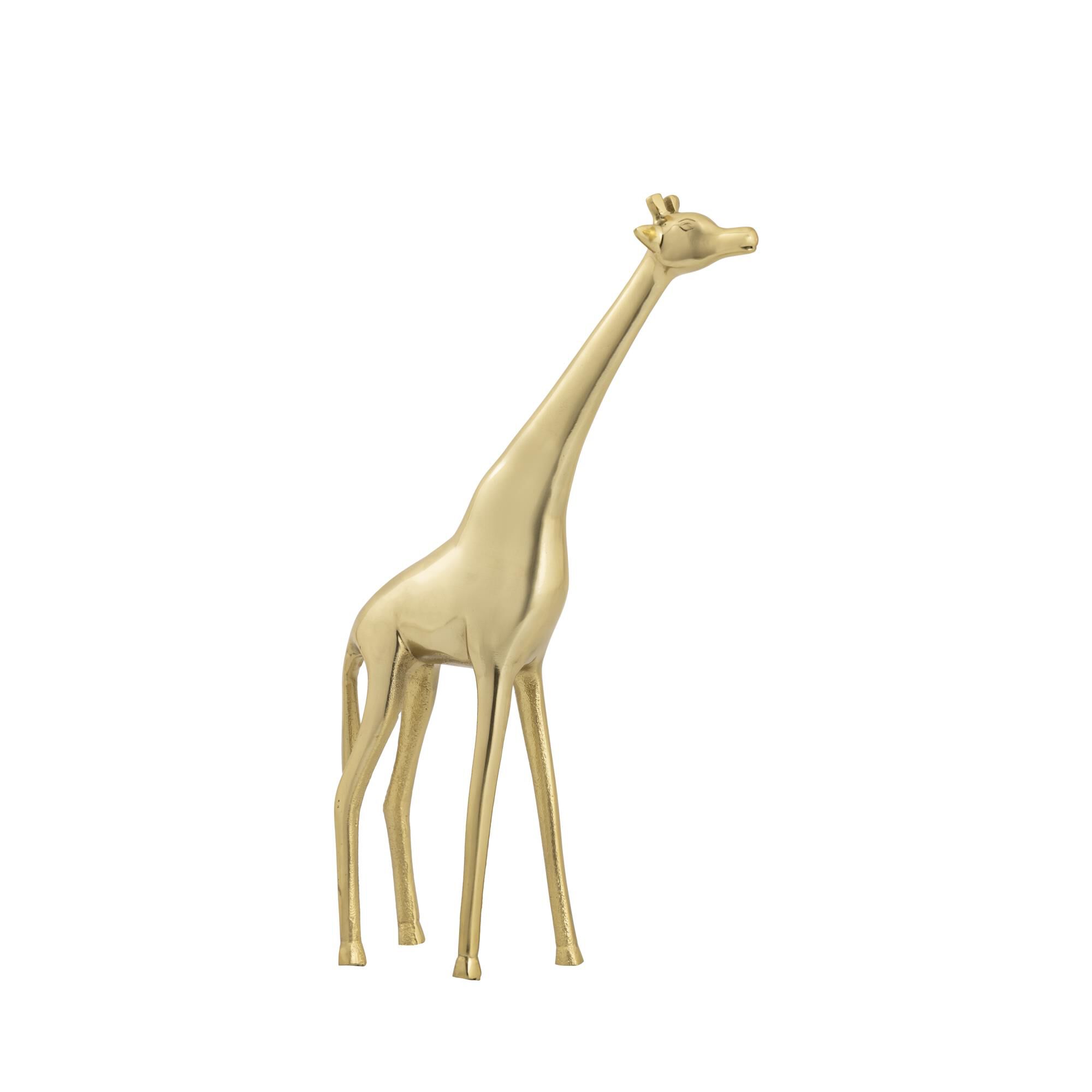 Brass Giraffe Sculpture by ELK Home