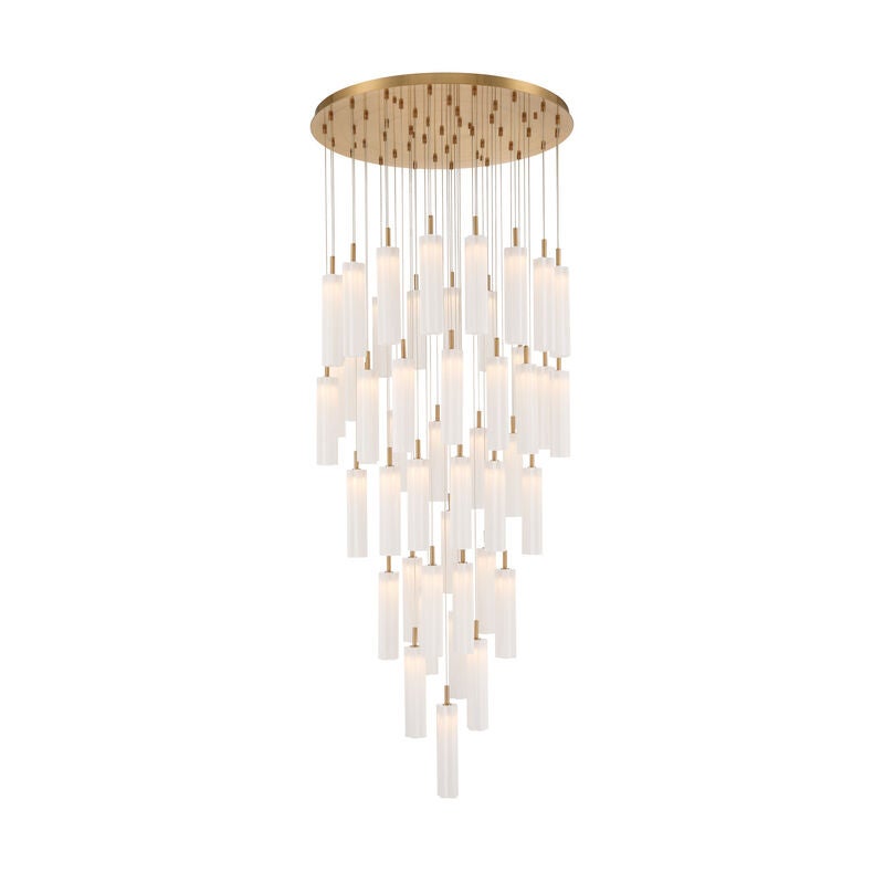 Addis 36 Inch Multi Light Pendant by Crystorama