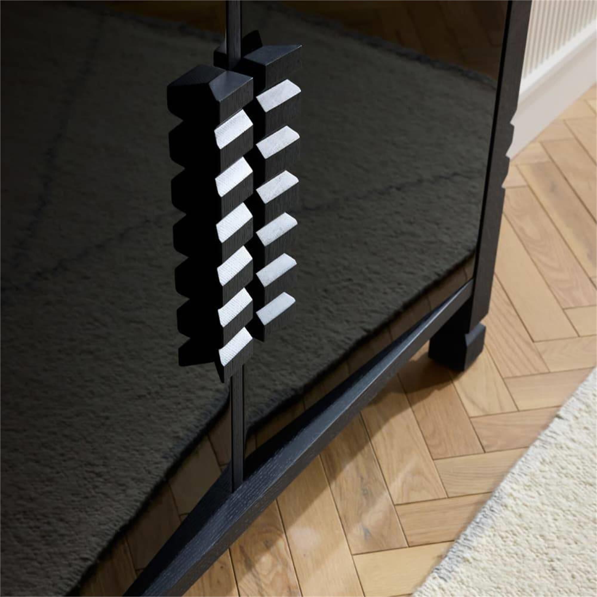 Shown in Black finish