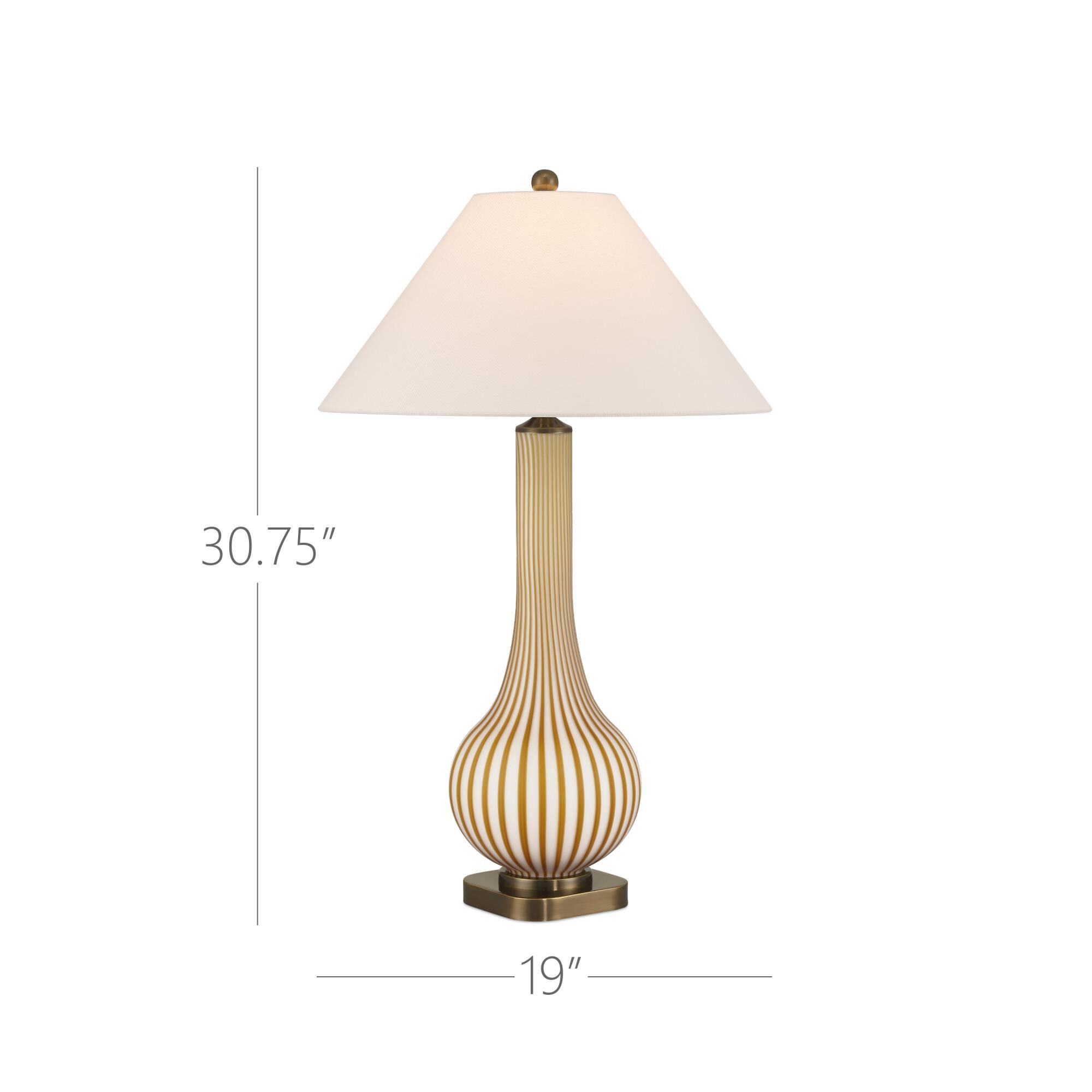 Striae 31 Inch Table Lamp by Currey and Company