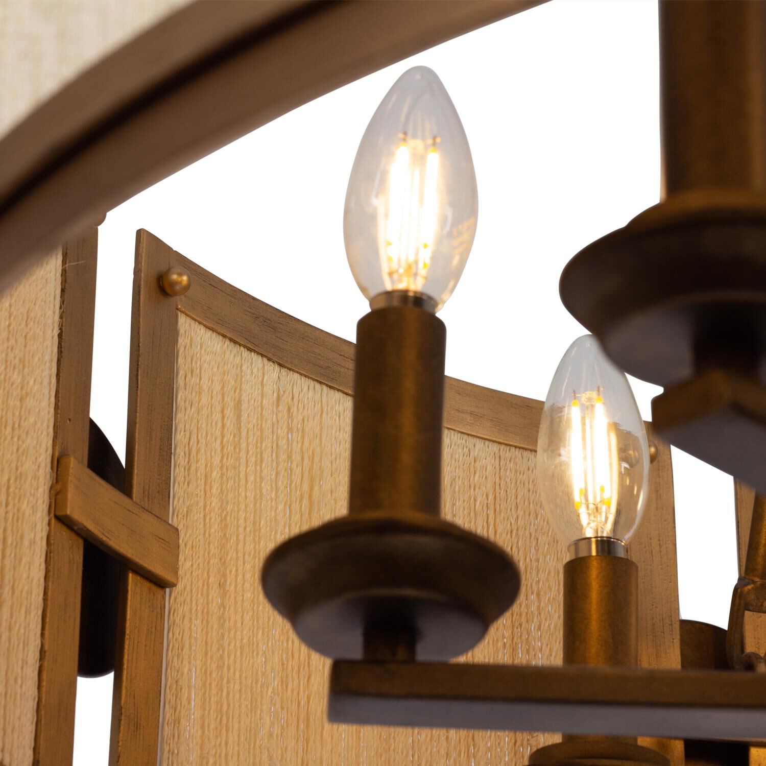 Shown in Pearlized Antique Brass and Modern Gold finish