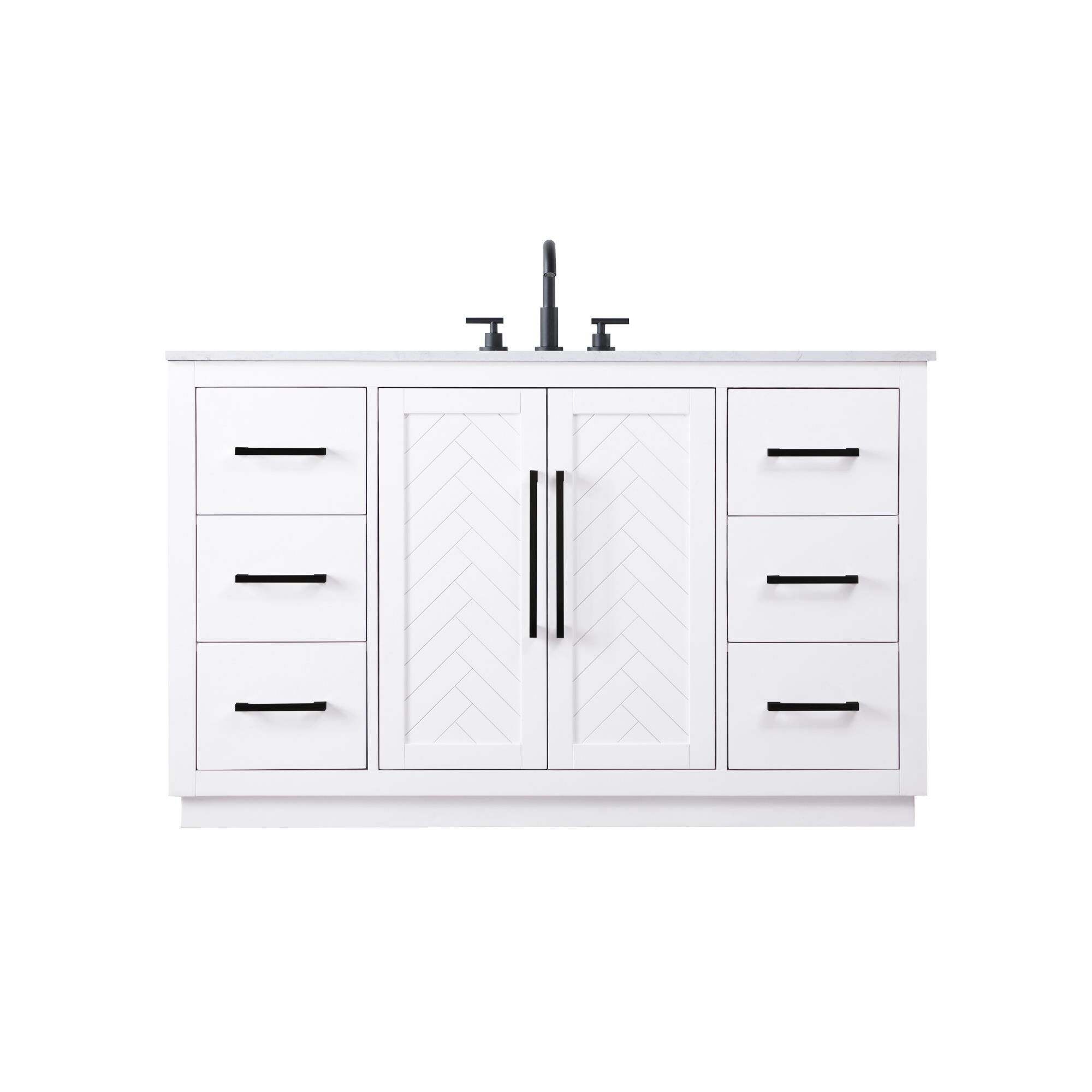 Chase 54 Inch Bath Vanity by Elegant Dcor