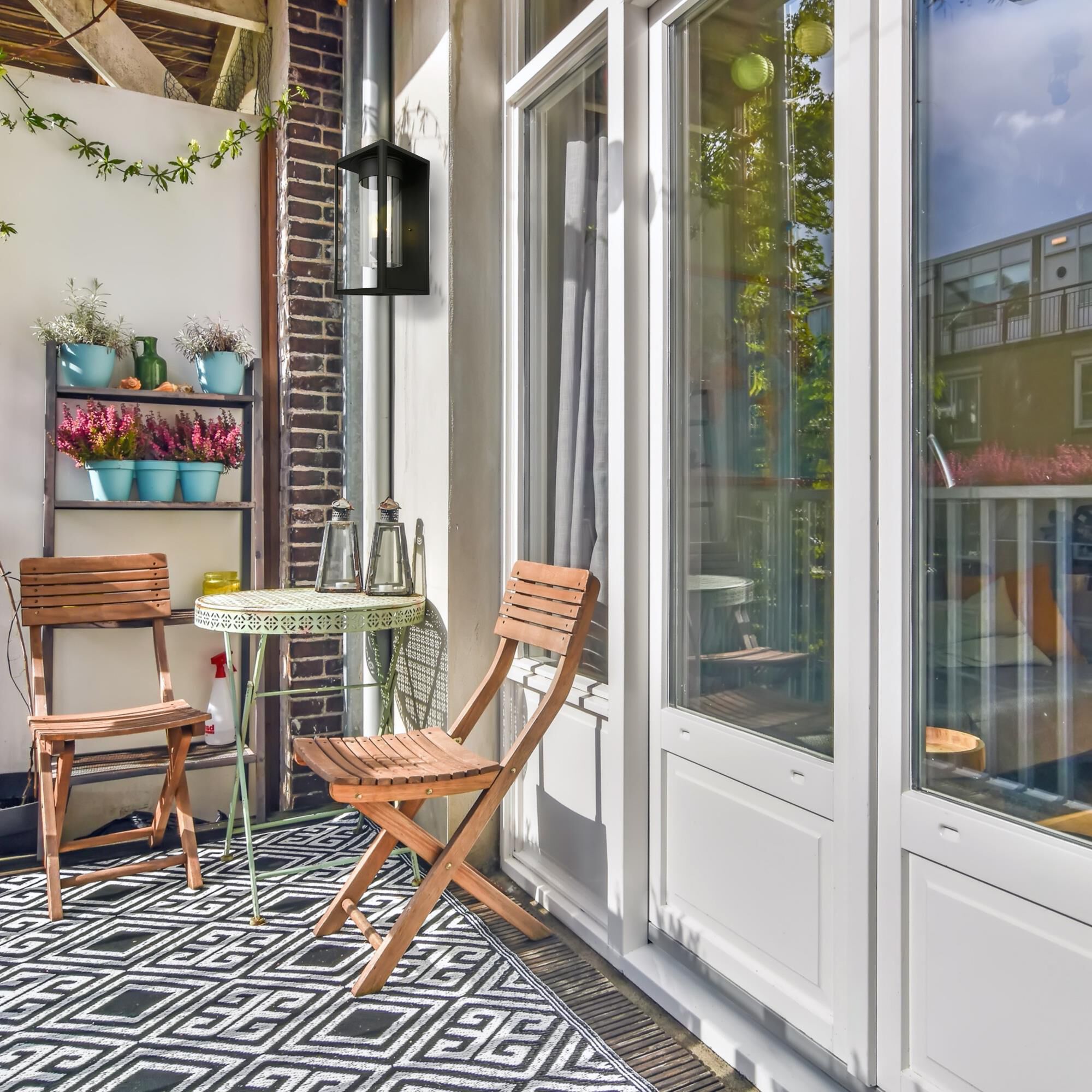 Eglo Lighting Eglo Walker Hill 17 Inch Tall Outdoor Hanging Lantern