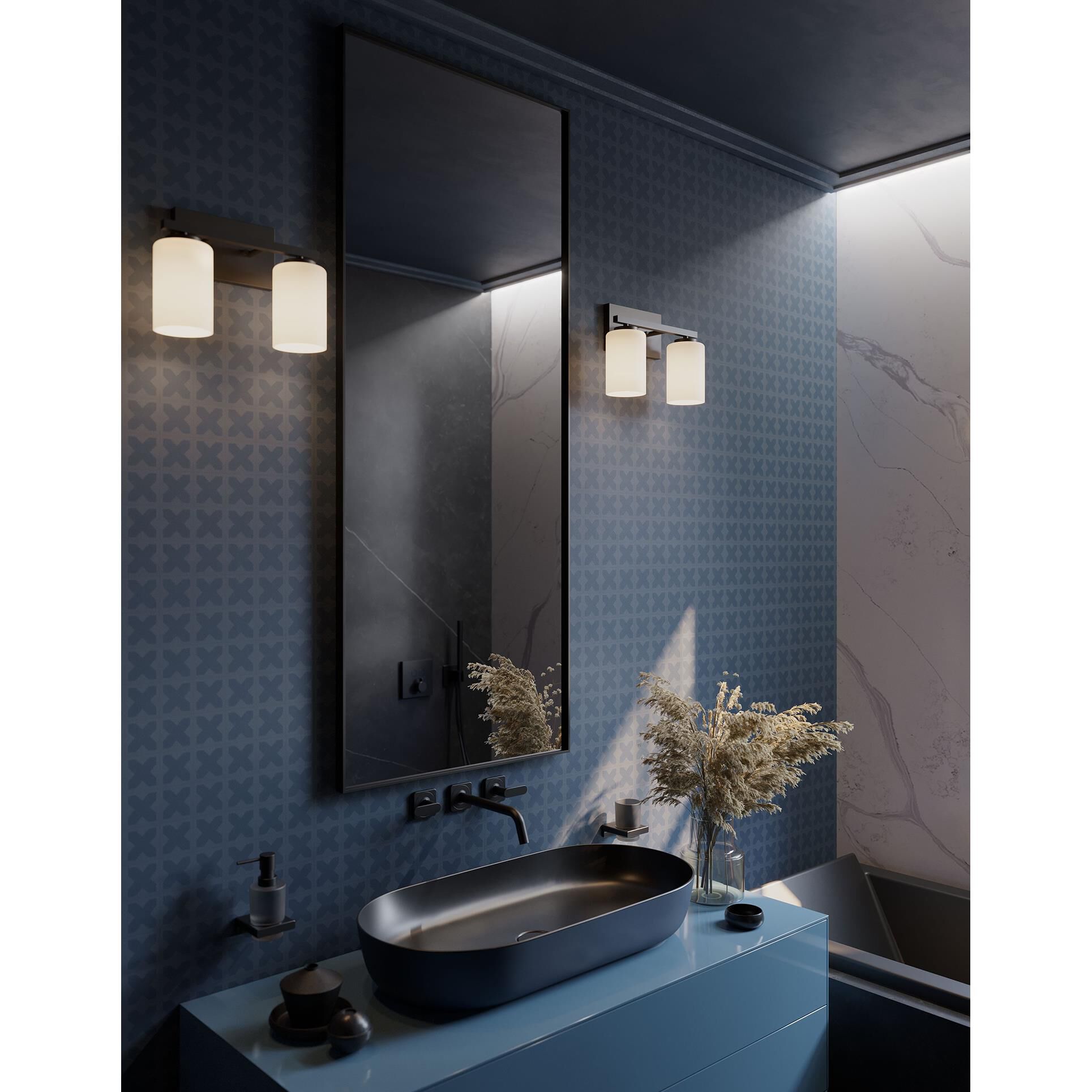 Leo 13 Inch Bath Vanity Light by AFX Inc