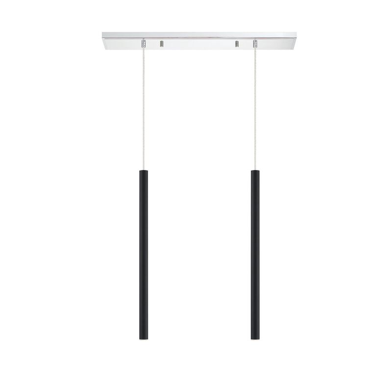 Forest 30 Inch 2 Light LED Linear Suspension Light by Z-Lite