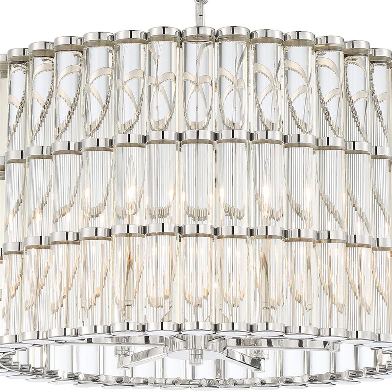 Libby Langdon Elliot Small Chandelier by Crystorama