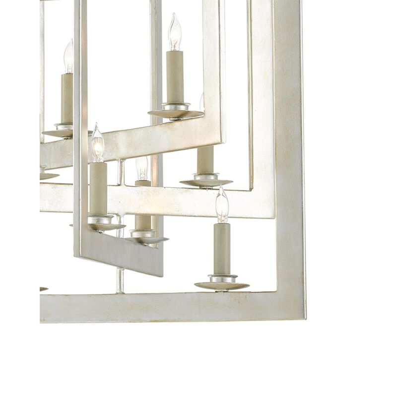 Middleton 20 Inch 8 Light Mini Chandelier by Currey and Company
