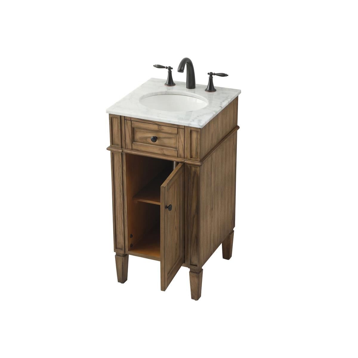 Shown in Driftwood finish