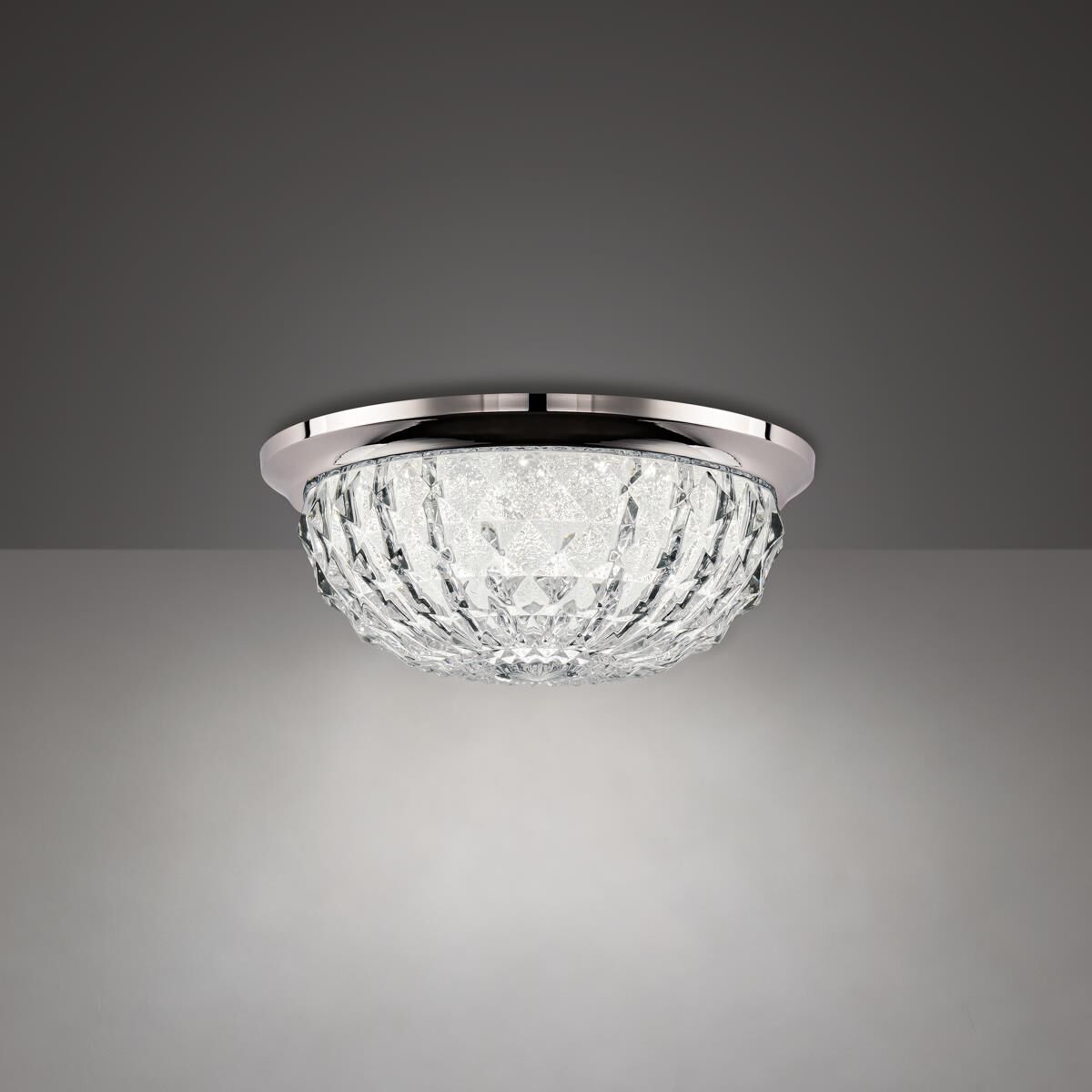 Genoa 12 Inch 1 Light LED Flush Mount by Schonbek