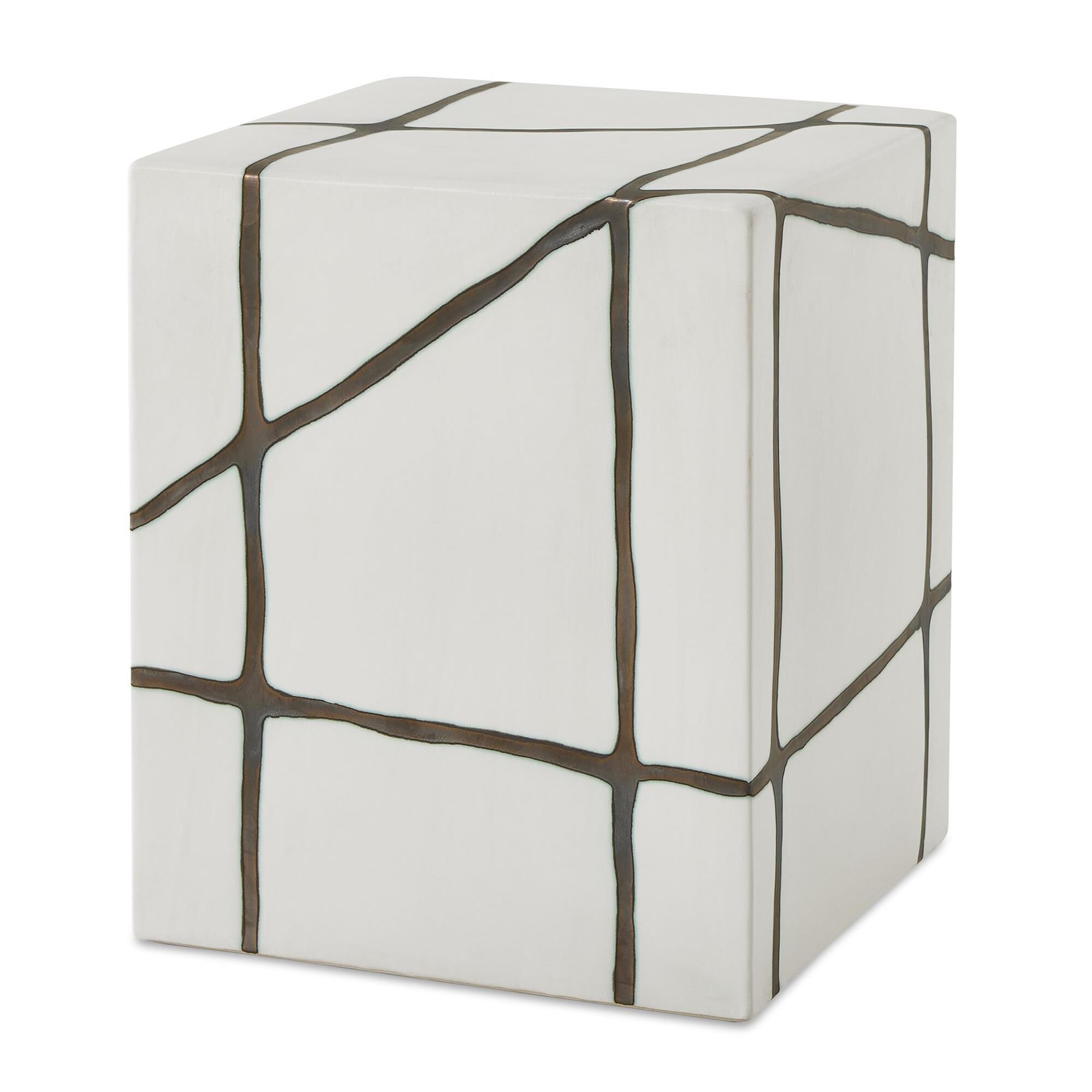 Shown in Bronze, White finish