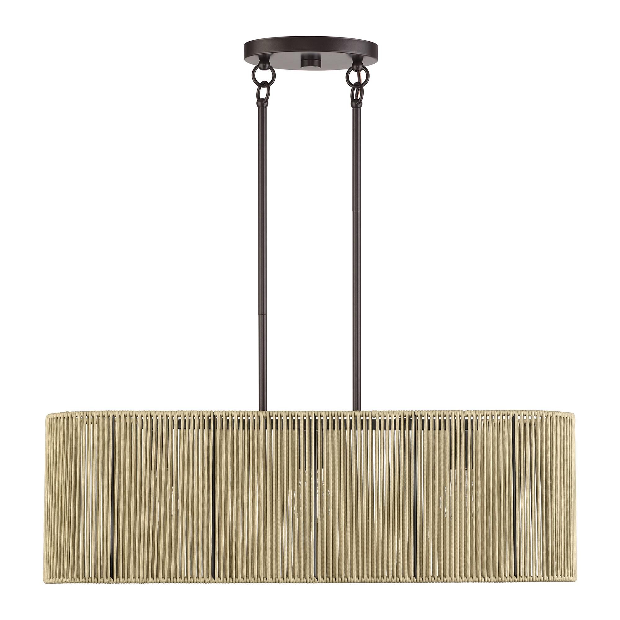 Goldiemesh 30 Inch Linear Suspension Light by Livex Lighting