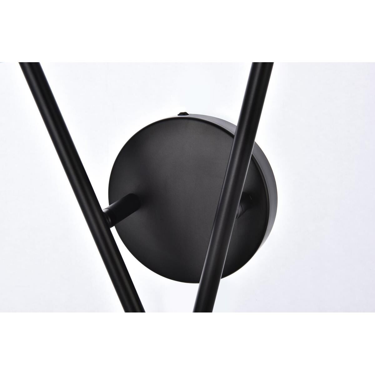 Shown in Black and Brass finish