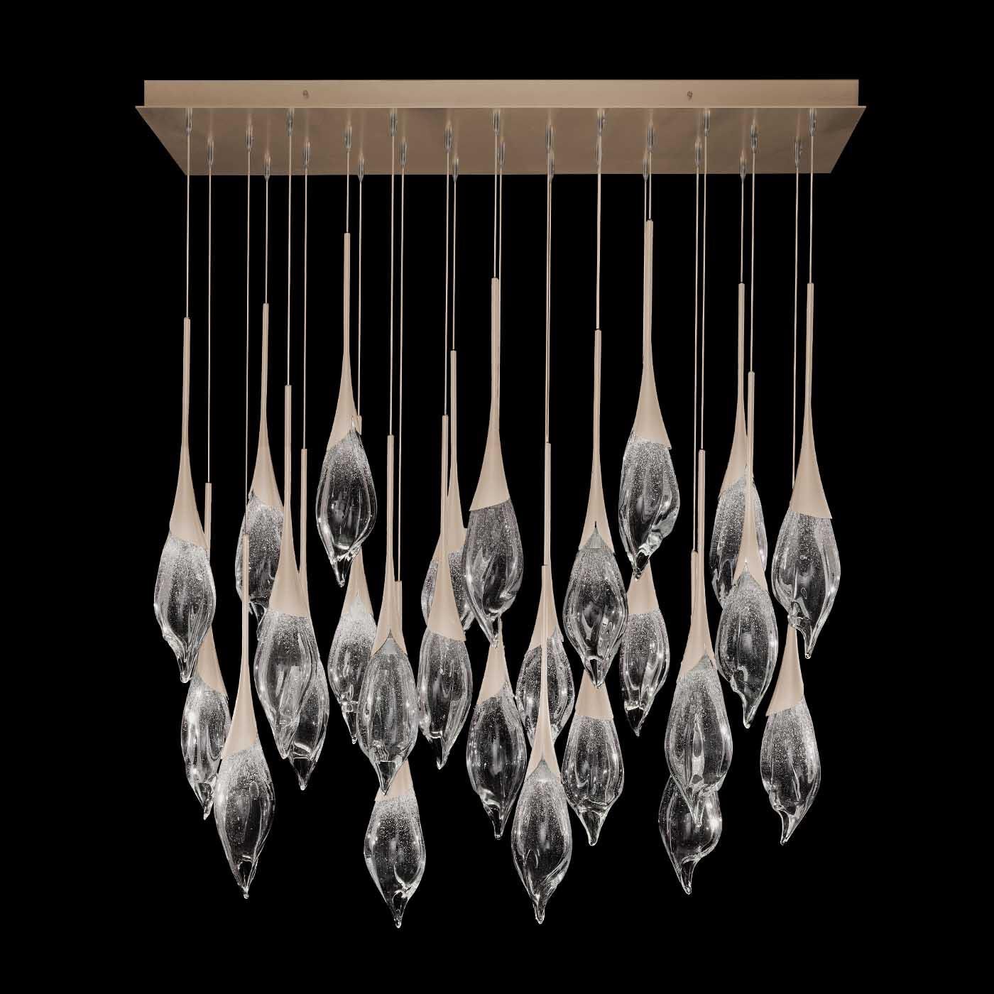 Mayu 54 Inch Linear Suspension Light by Fine Art Handcrafted Lighting