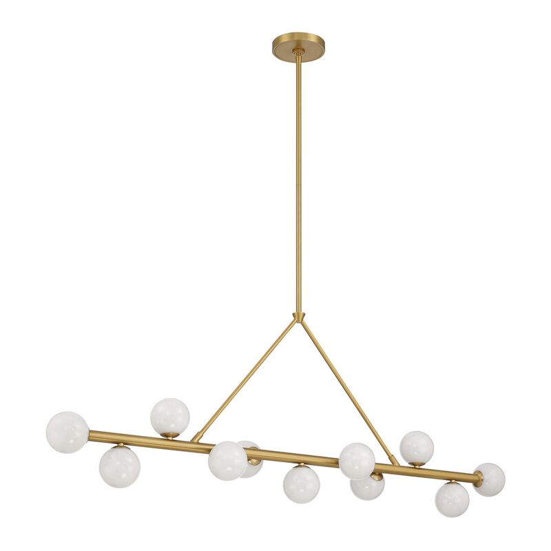 Terrell Medium Linear Chandelier by Crystorama
