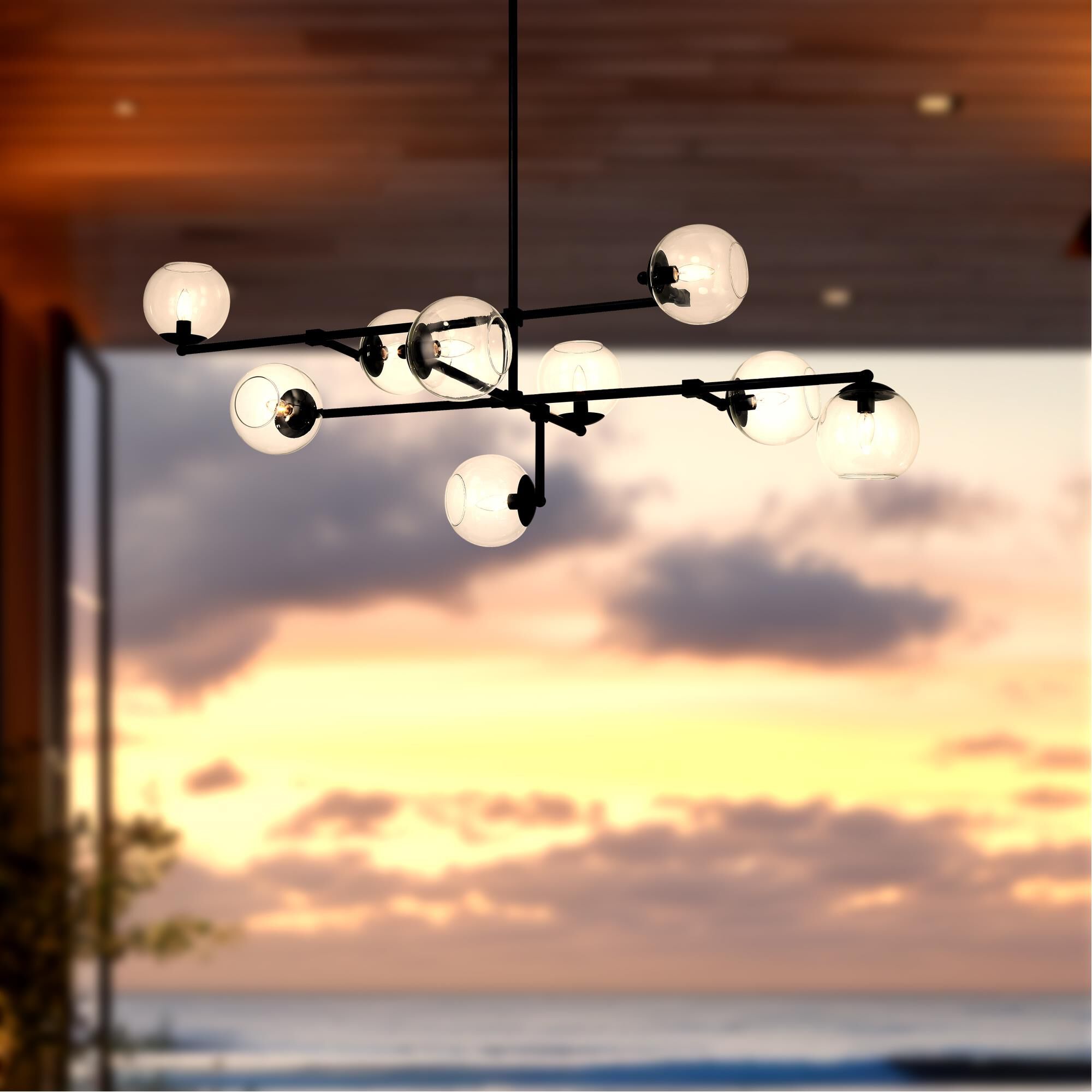 Millikan 64 Inch Linear Suspension Light by Minka Lavery