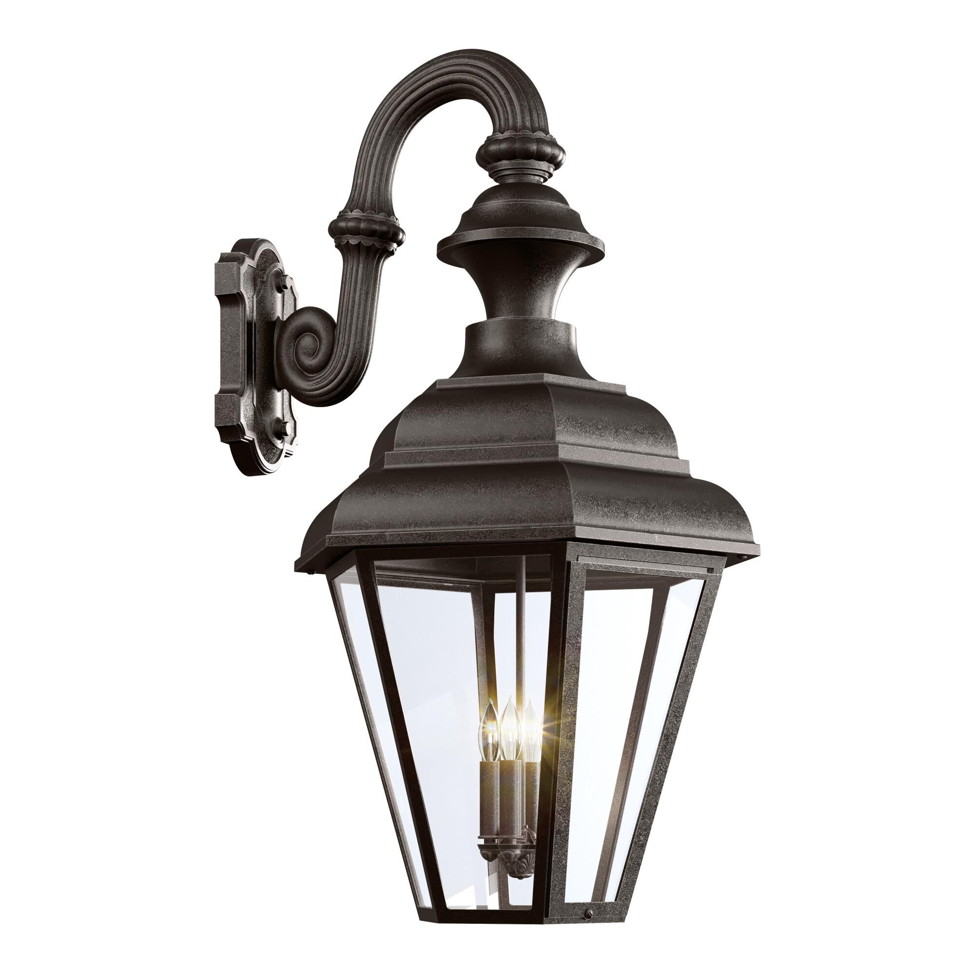 Jamestown 45 Inch Tall 4 Light Outdoor Wall Light by Hanover Lantern