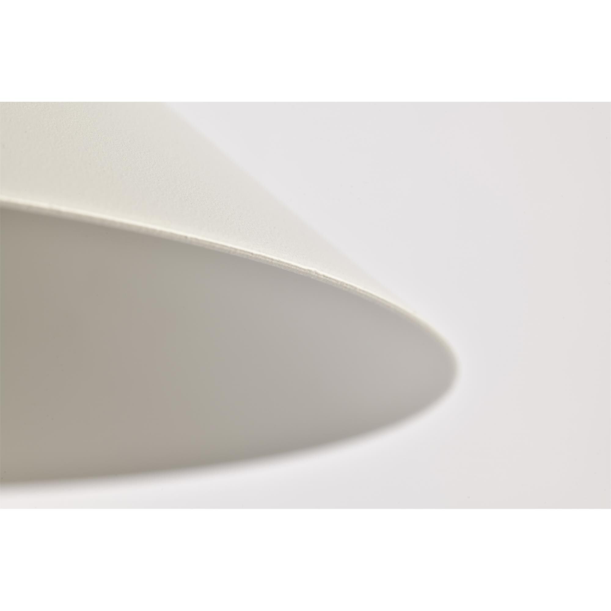 Shown in White finish and Clear Seeded glass