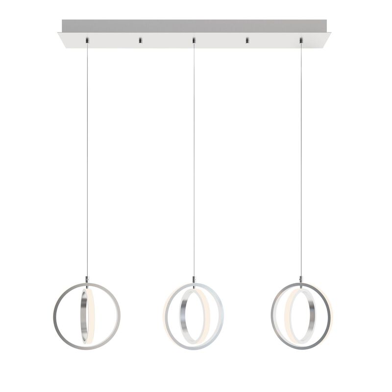 Lock 36 Inch 3 Light LED Linear Suspension Light by AFX Lighting