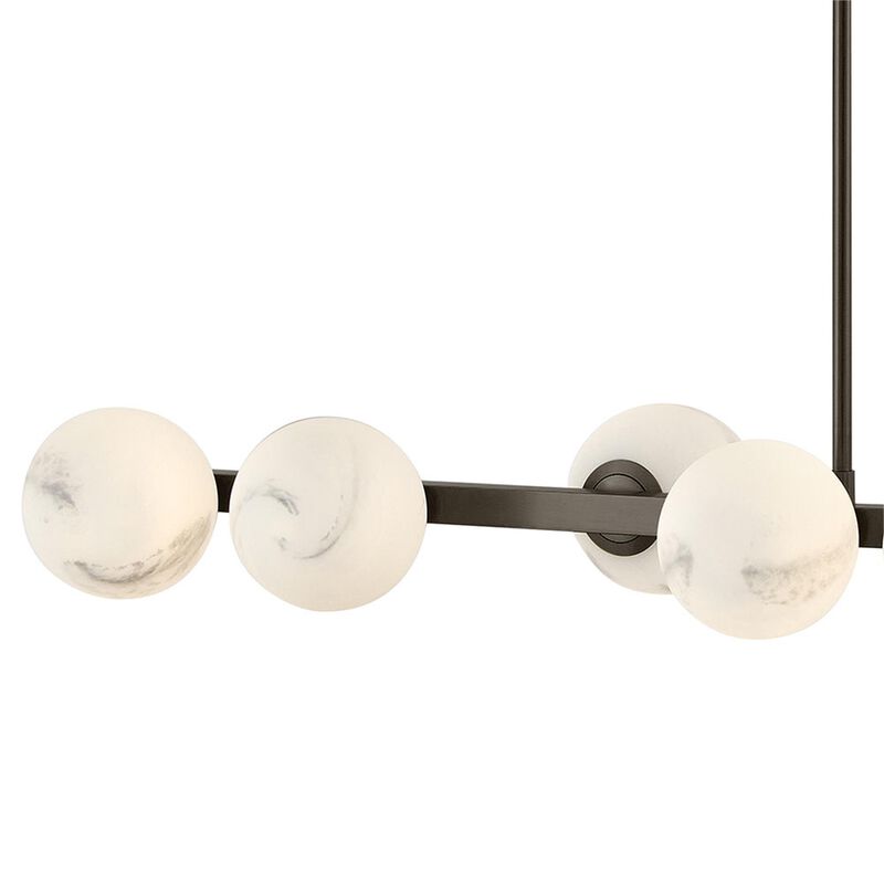Selene Medium Linear Chandelier by Fredrick Ramond