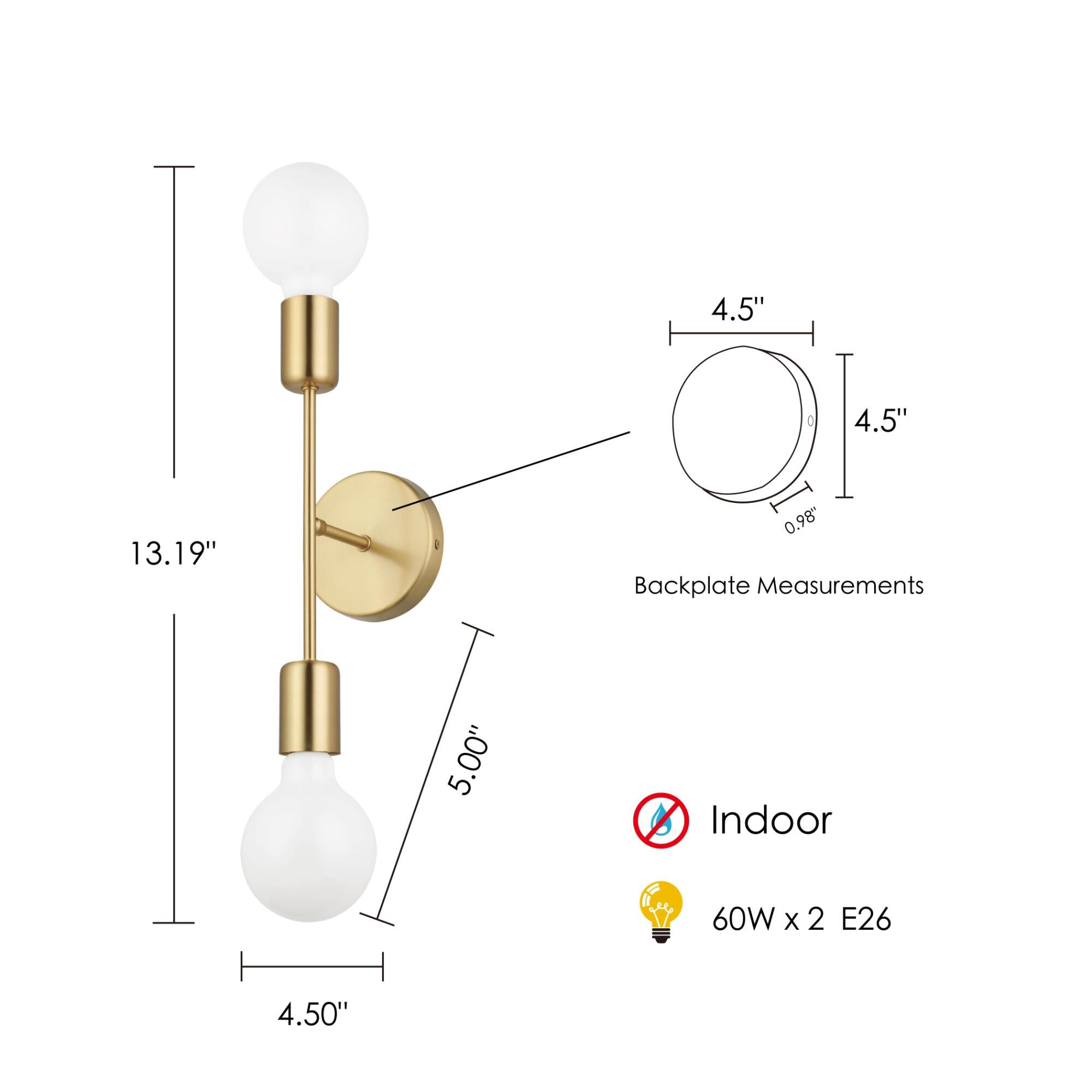 Avondale 13 Inch Wall Sconce by Eglo Lighting
