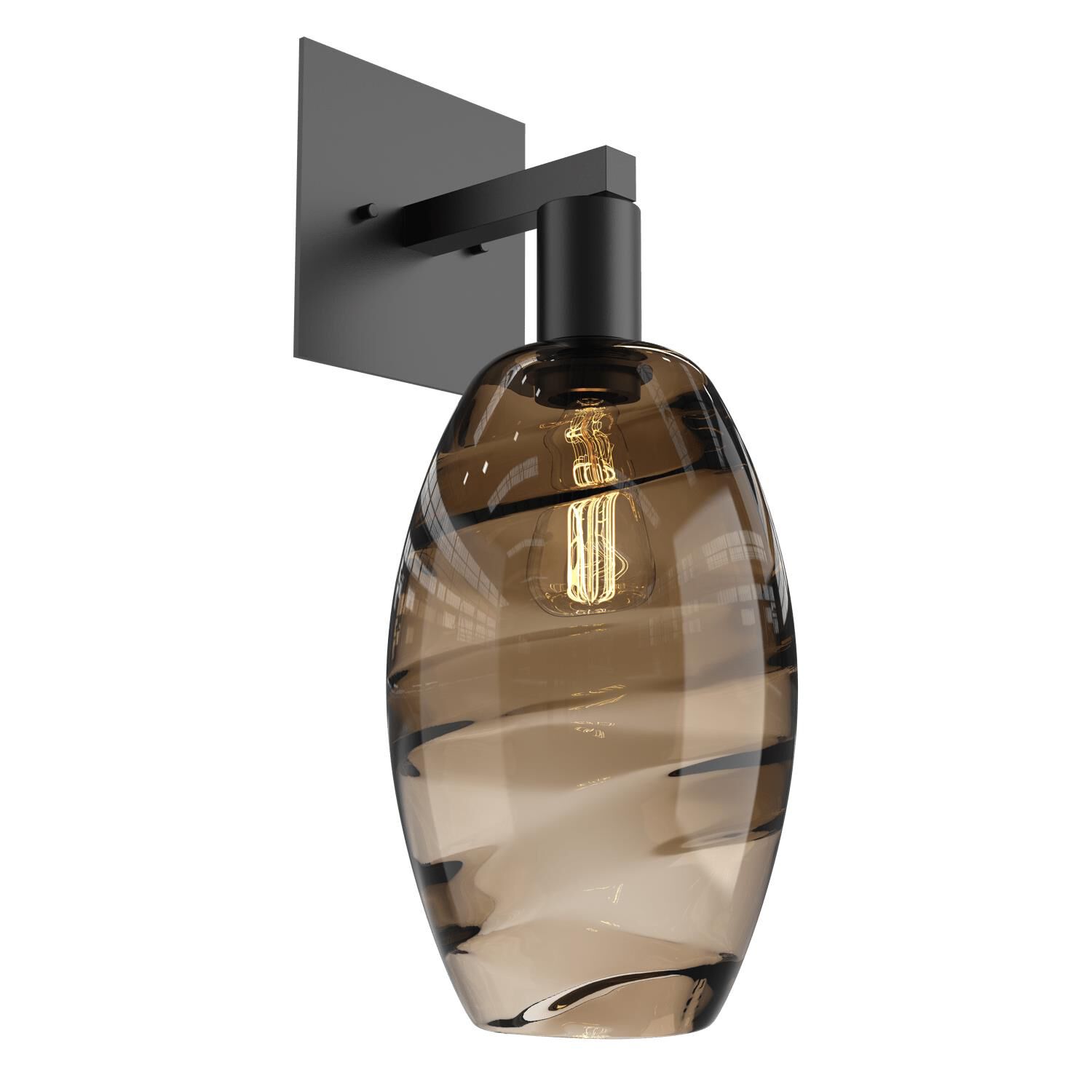 Shown in Matte Black finish and Optic Bronze glass