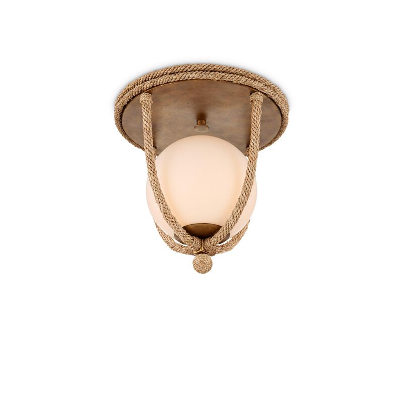 Passageway 14 Inch 1 Light Flush Mount by Currey and Company