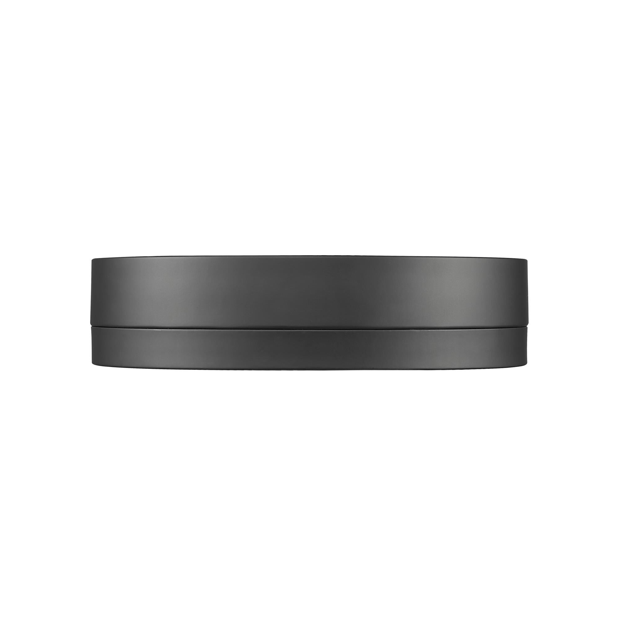 Shown in Matte Black finish and Frosted glass and Frosted shade