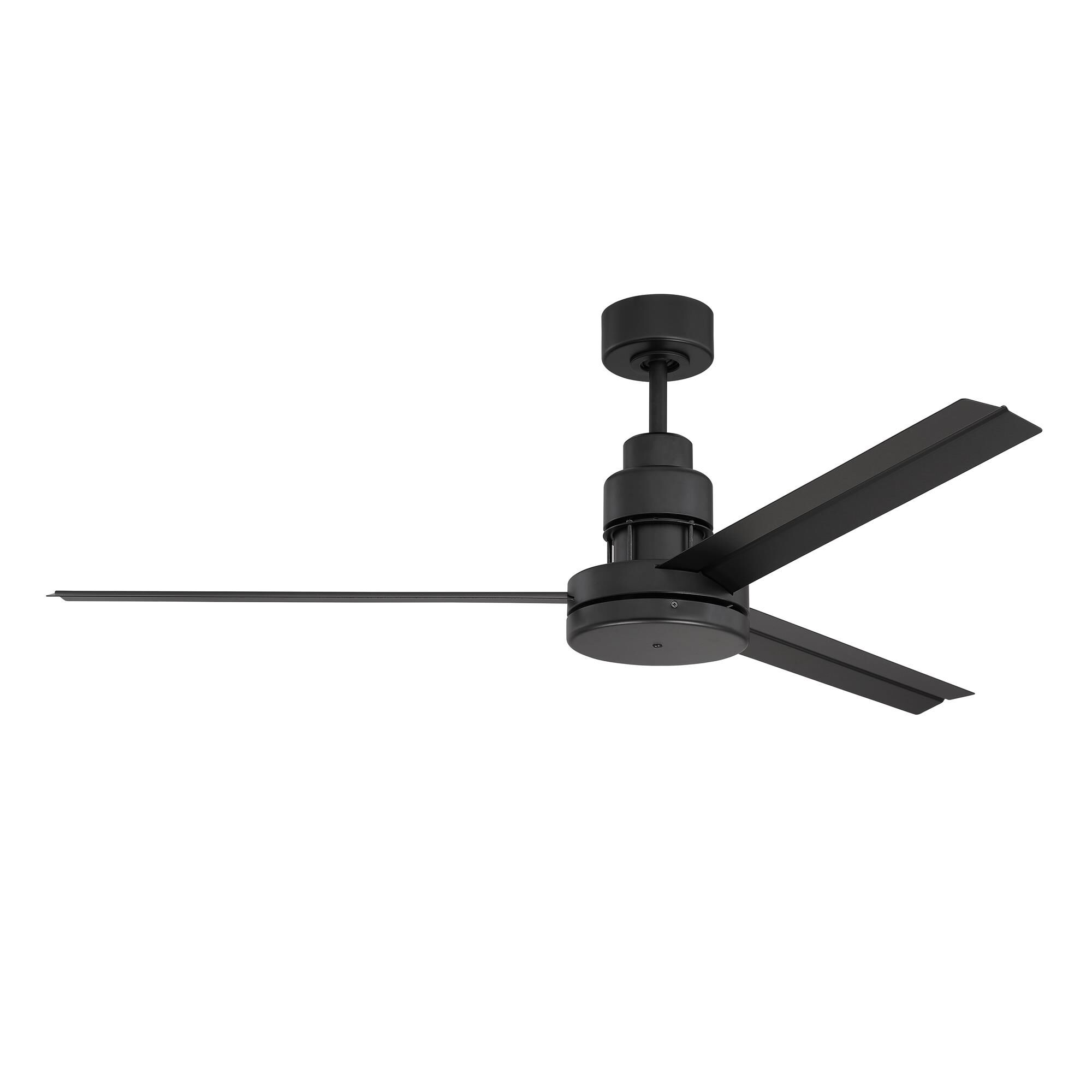 Shown in Flat Black finish and No shade