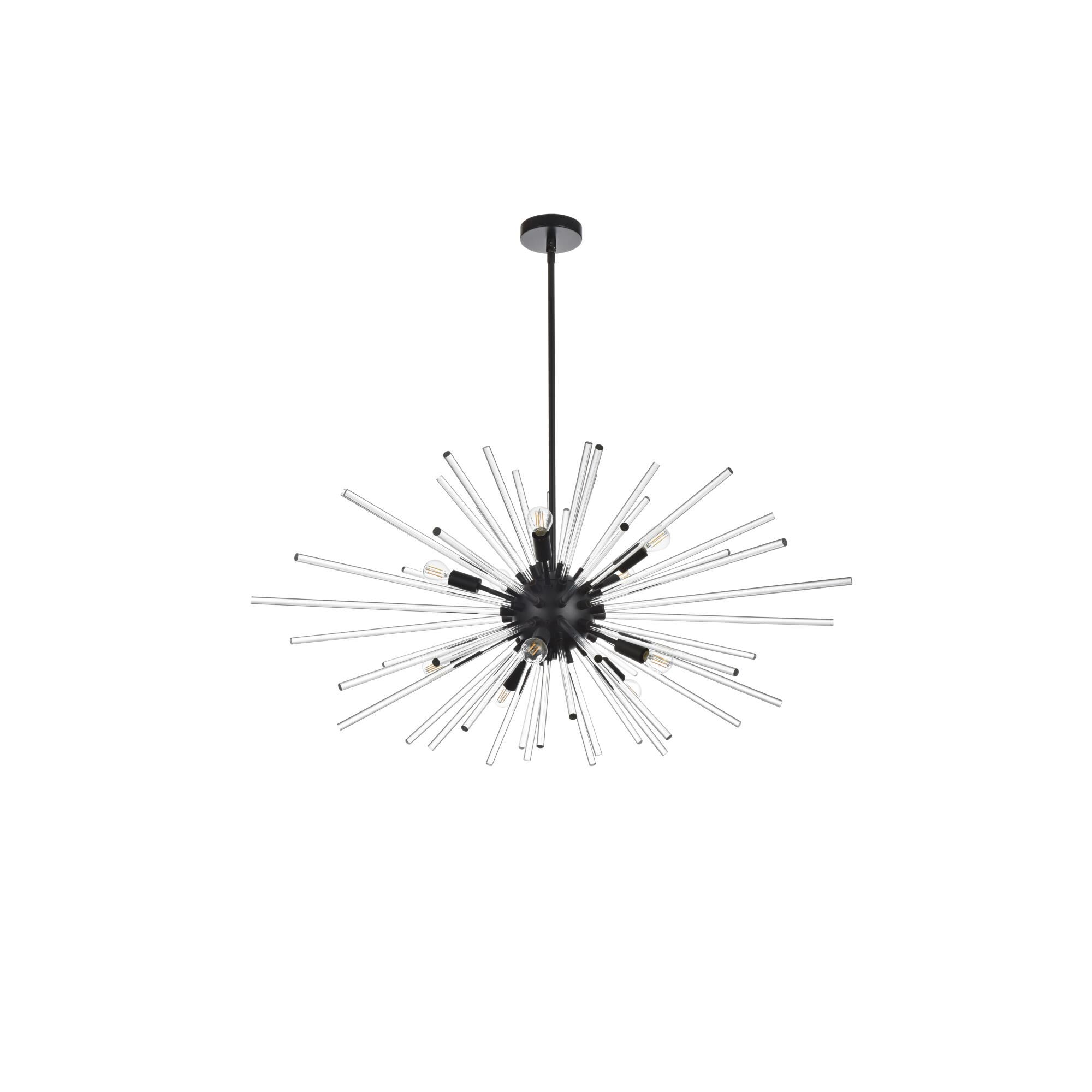 Sienna 46 Inch 10 Light Chandelier by Elegant Lighting
